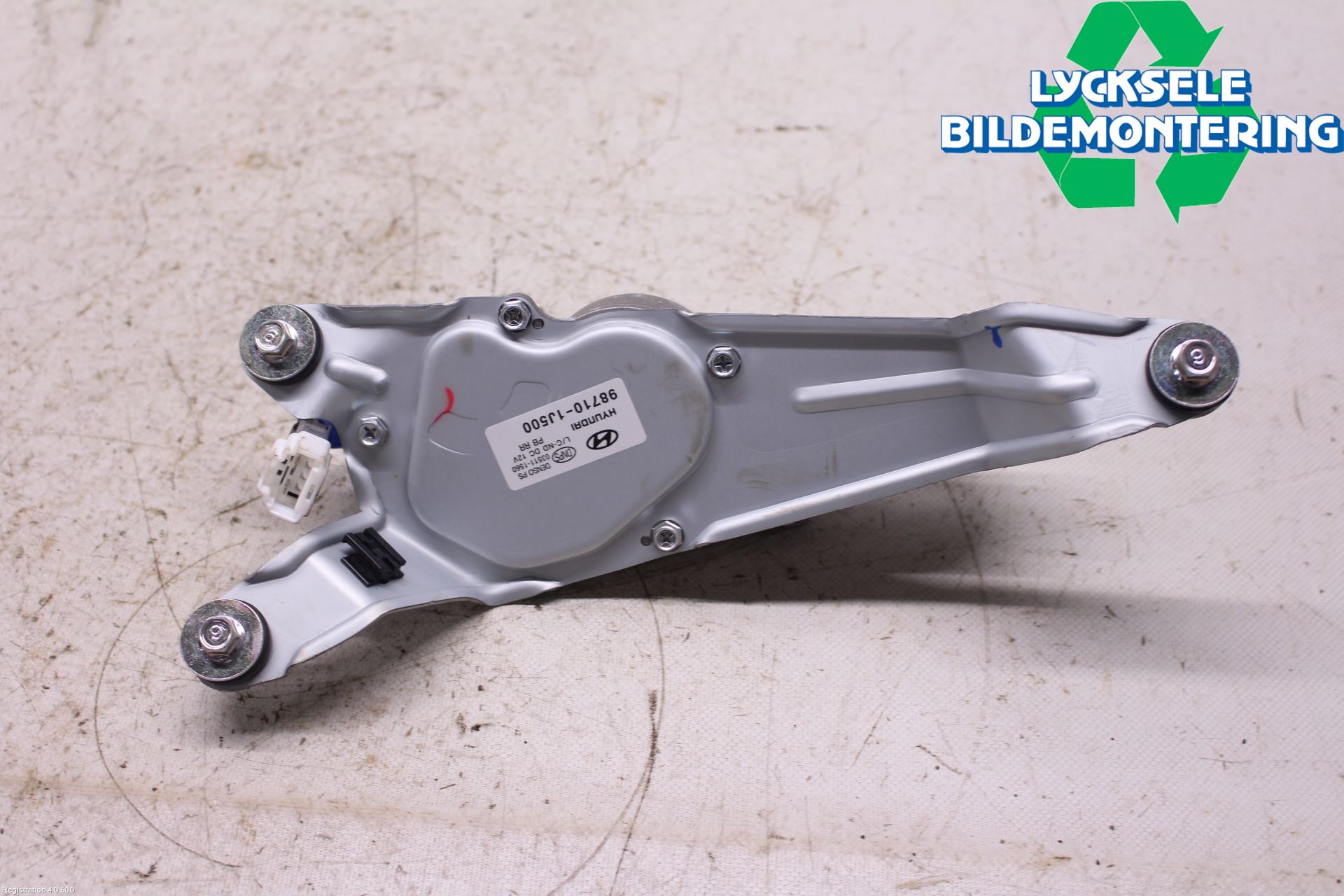 Hyundai i20 PB 09-14 Torkarmotor Baklucka