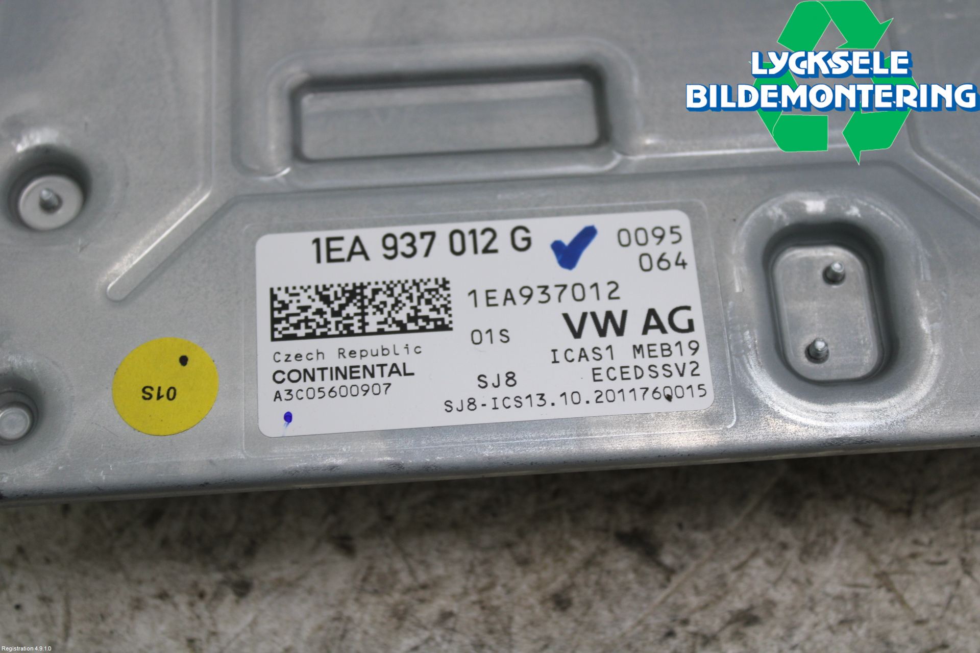 Volkswagen VW ID.3 21- Styrenhet Övrigt