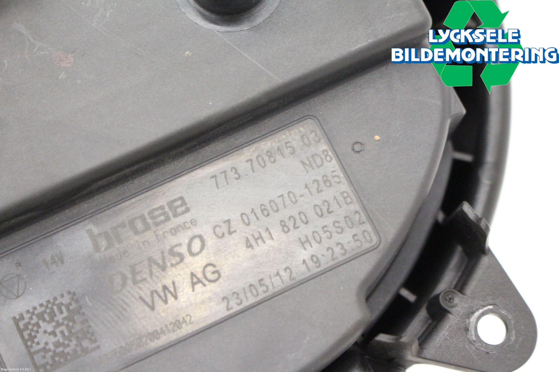 Audi A6/S6 4G 11-18 Ac Värmefläkt