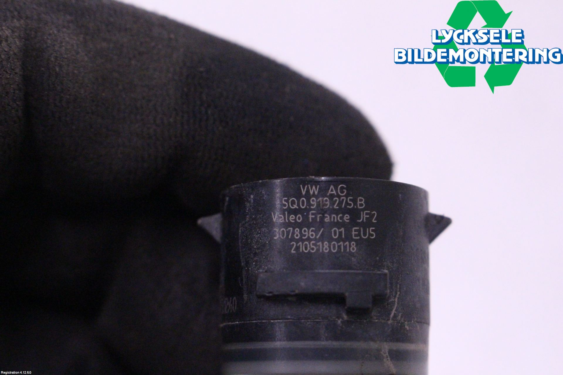 Volkswagen VW GOLF / E-GOLF VII 13-20 Parkeringshjälp Backsensor