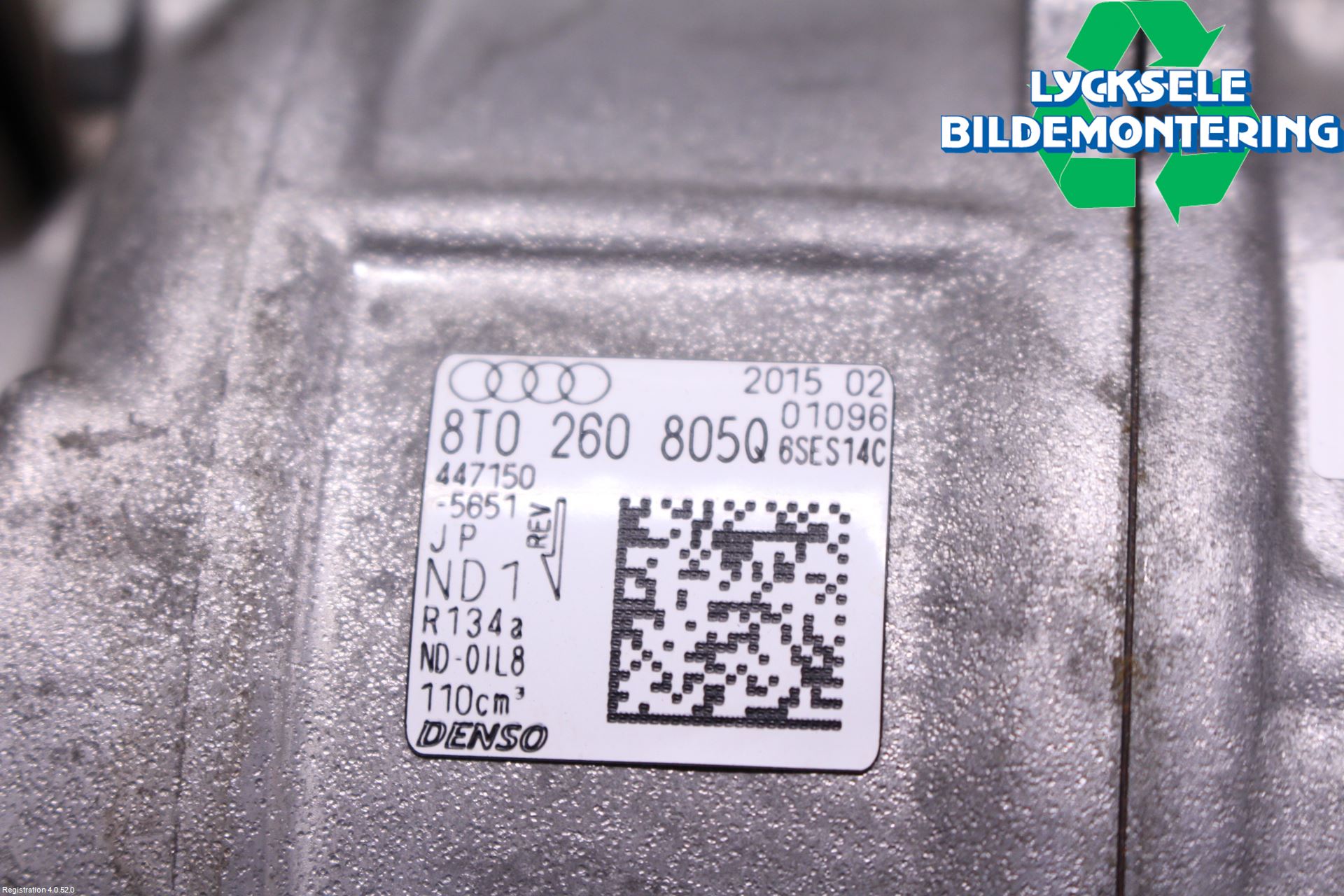 Audi A4 12-15 Ac Kompressor