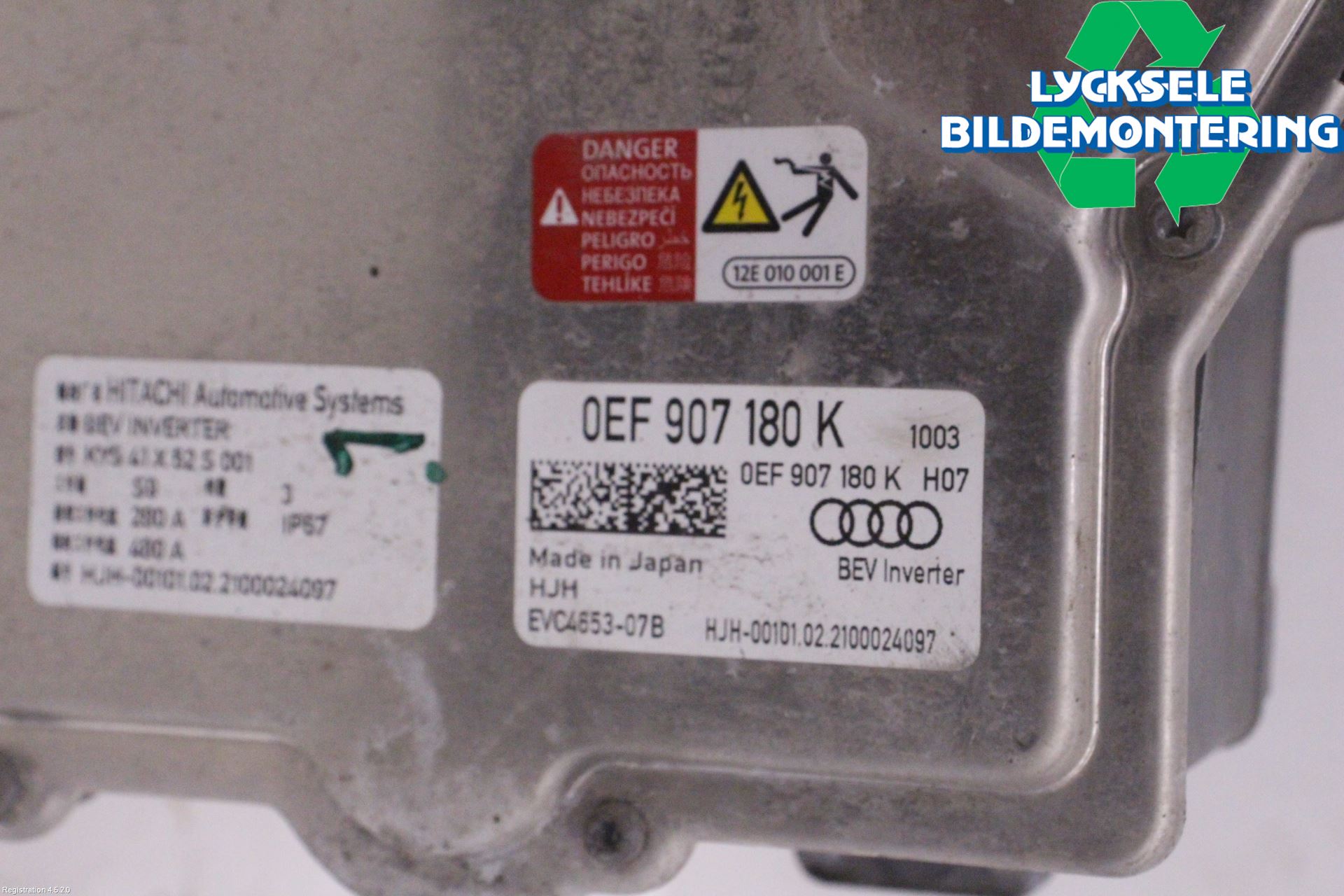 Audi E-TRON, S GE 19- Inverter 12 -> 220 V