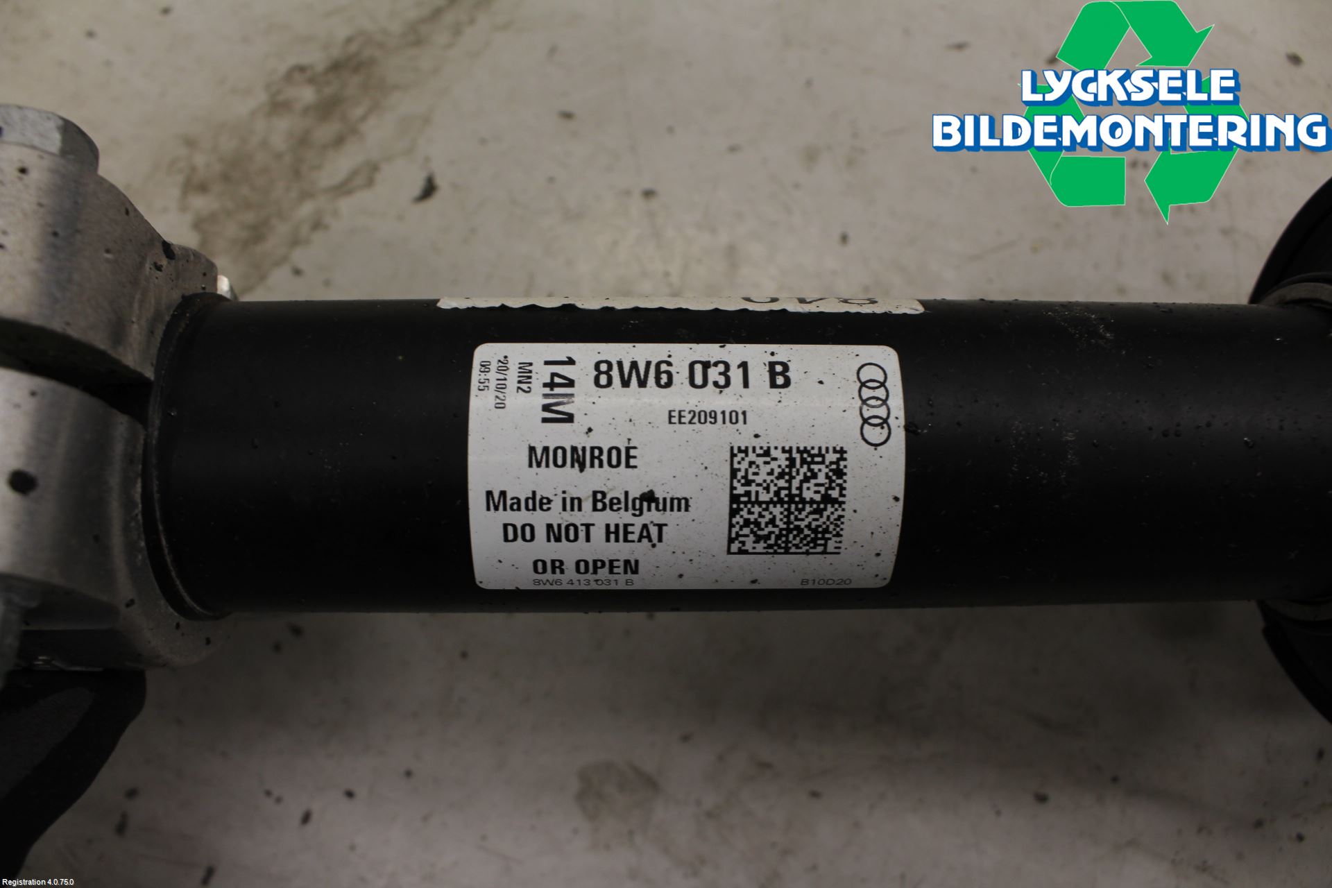 Audi A5 17- Fjäderben Fram Vänster