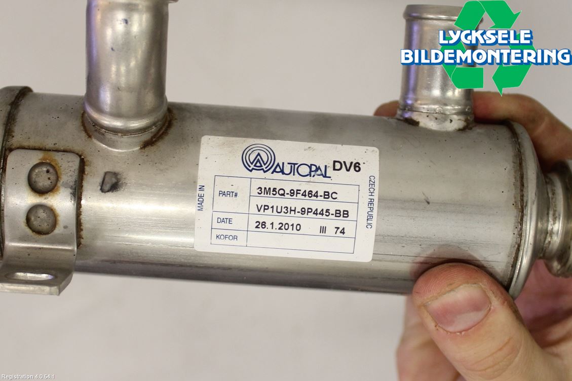 Ford FOCUS 08-11 Avgaskylare