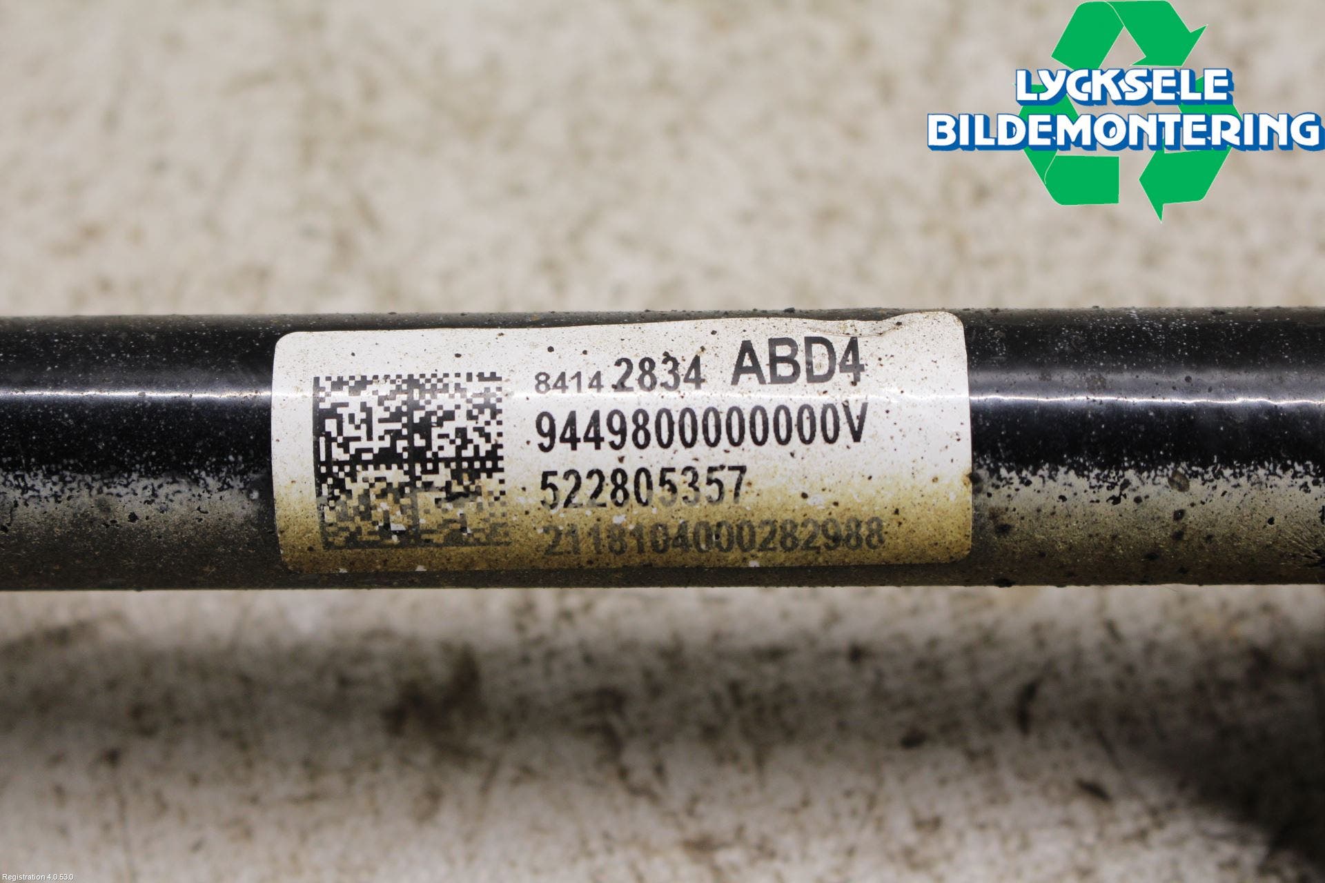 Opel INSIGNIA 17- Drivaxel Bak Höger