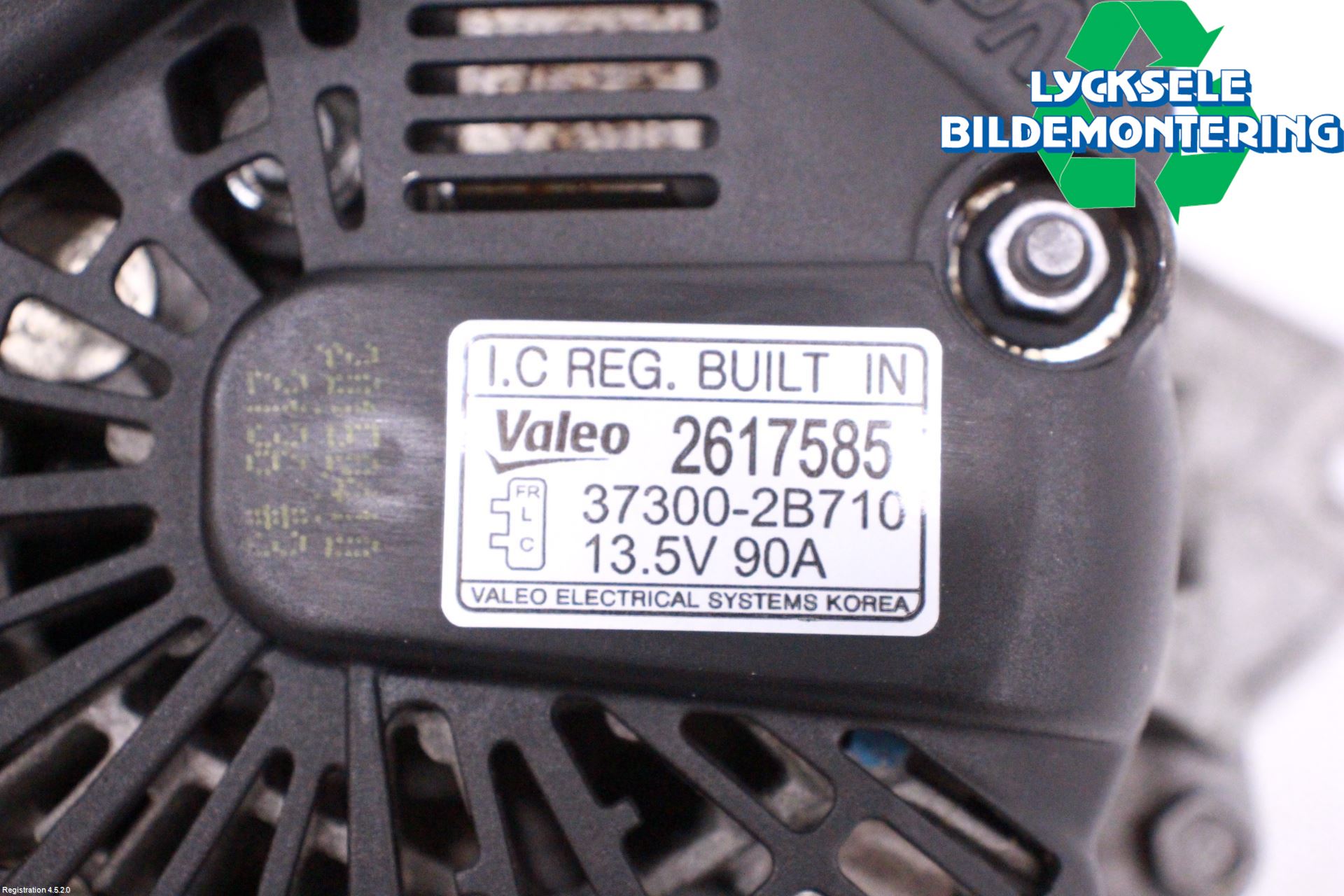 Kia VENGA 10-19 Generator