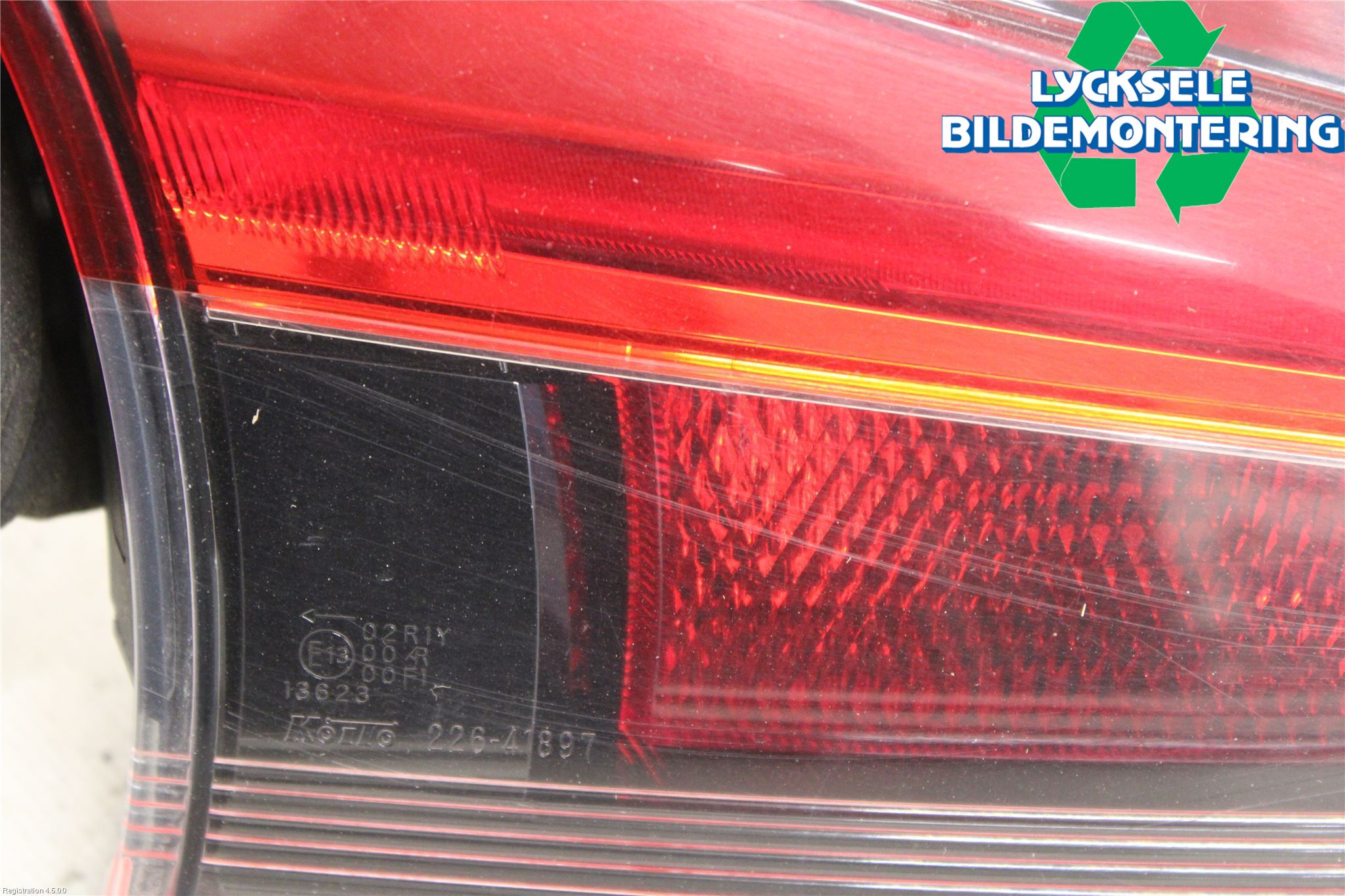 Hyundai i40 08-15 Bakljus Lucka Vä