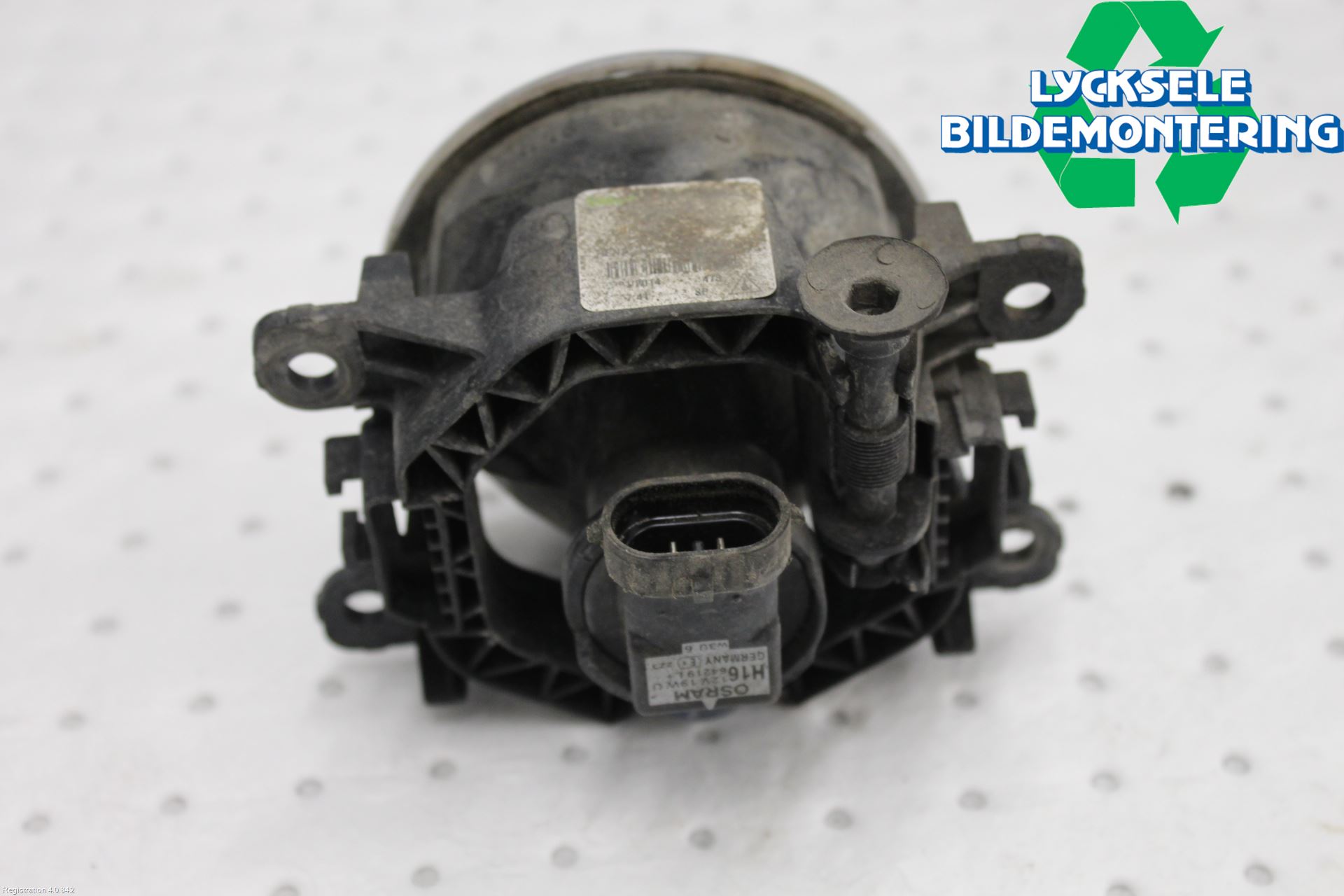 Dacia DUSTER 10-17 Dimljus-Varselljus Fram