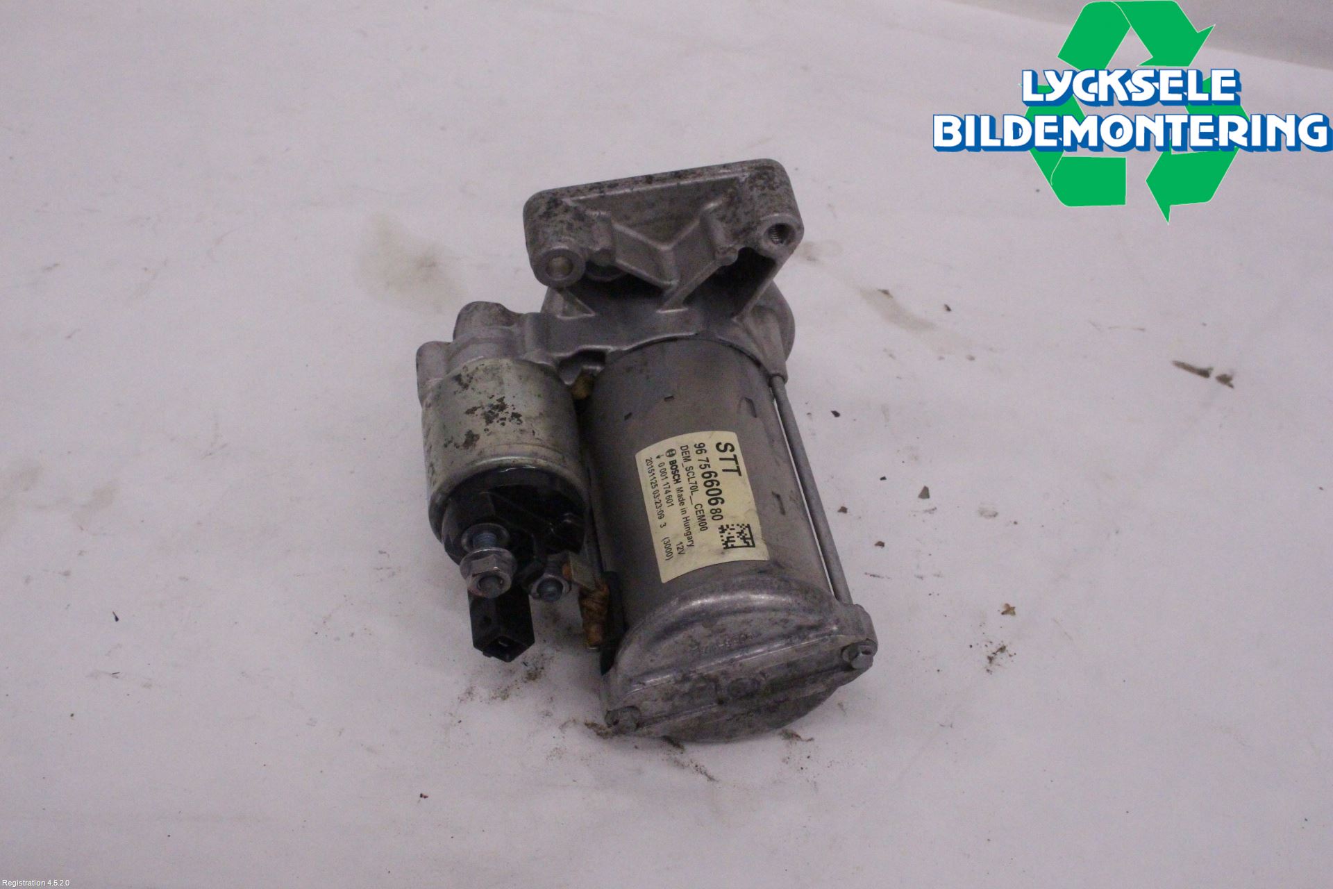 Peugeot PARTNER 16-18 Startmotor Diesel