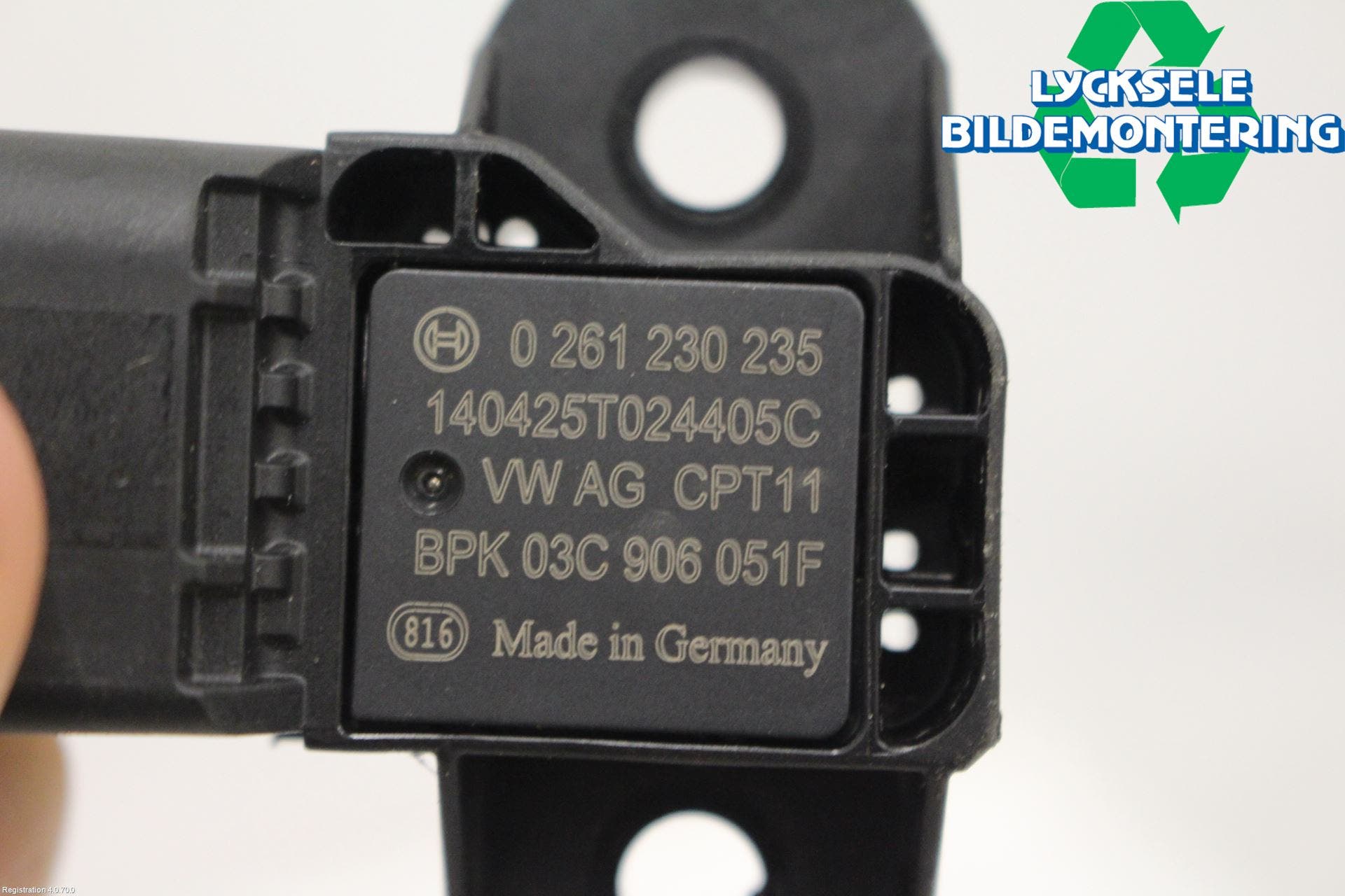 Volkswagen VW TRANSP/CARAVELLE (T5) 04-15 Givare Laddluftstryck