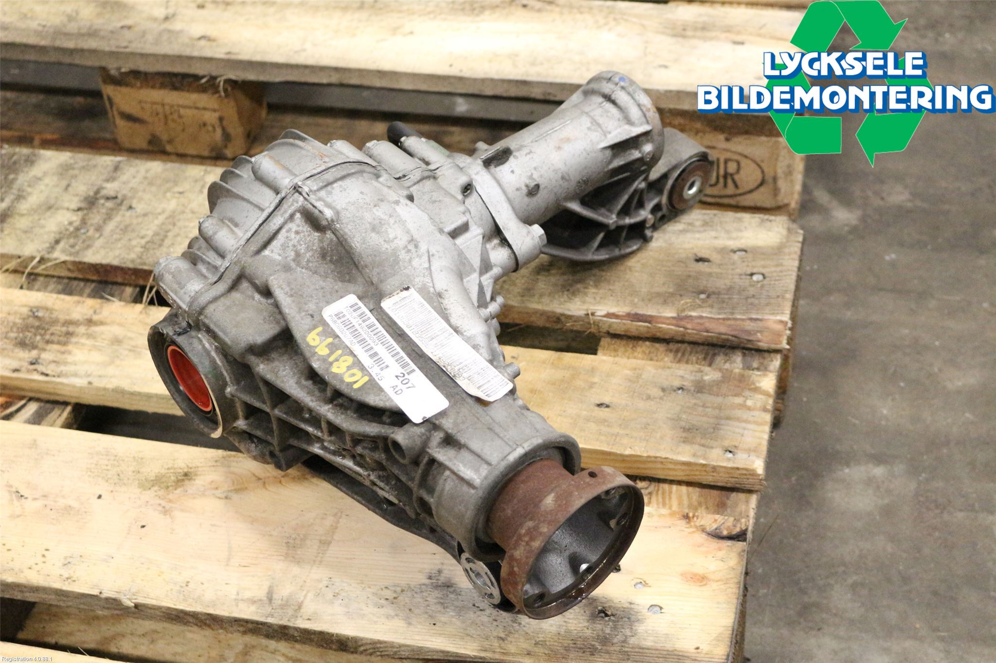 Jeep GRAND CHEROKEE 10-20 Framvagn Diffrential