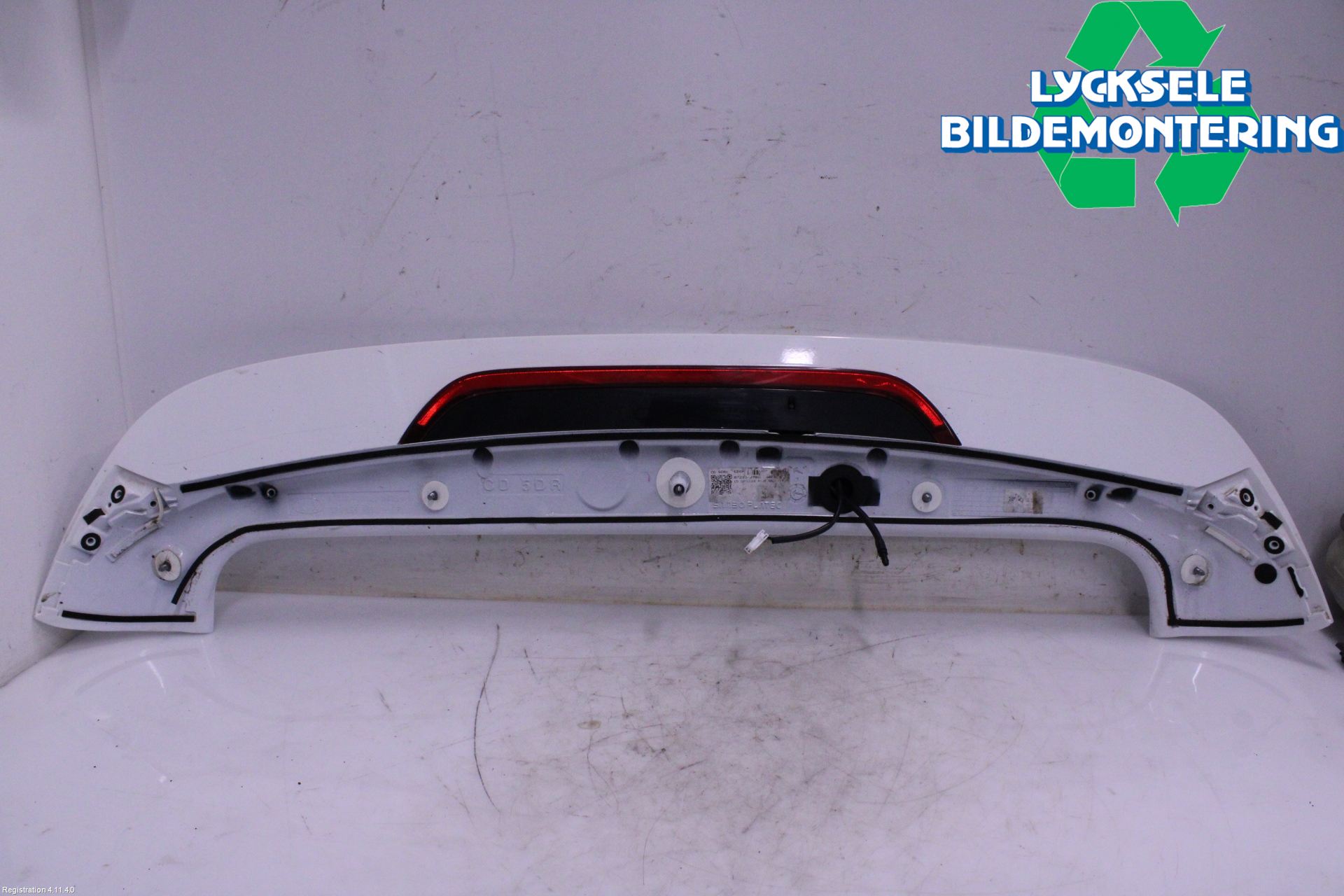 Kia CEED 12-18 Spoiler Baklucka