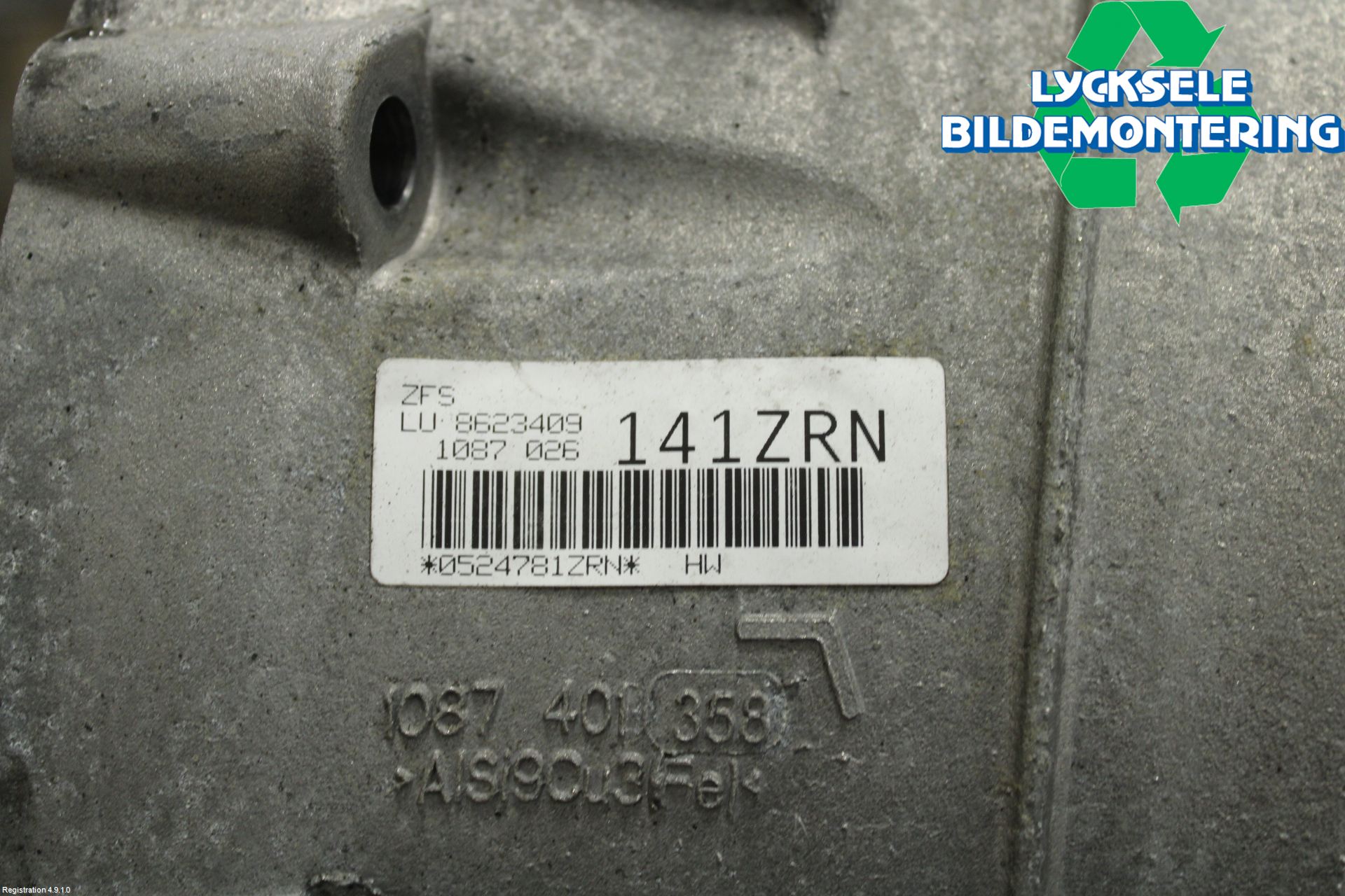 BMW 5 F10/F11/F18 09-17 Växellåda Automat