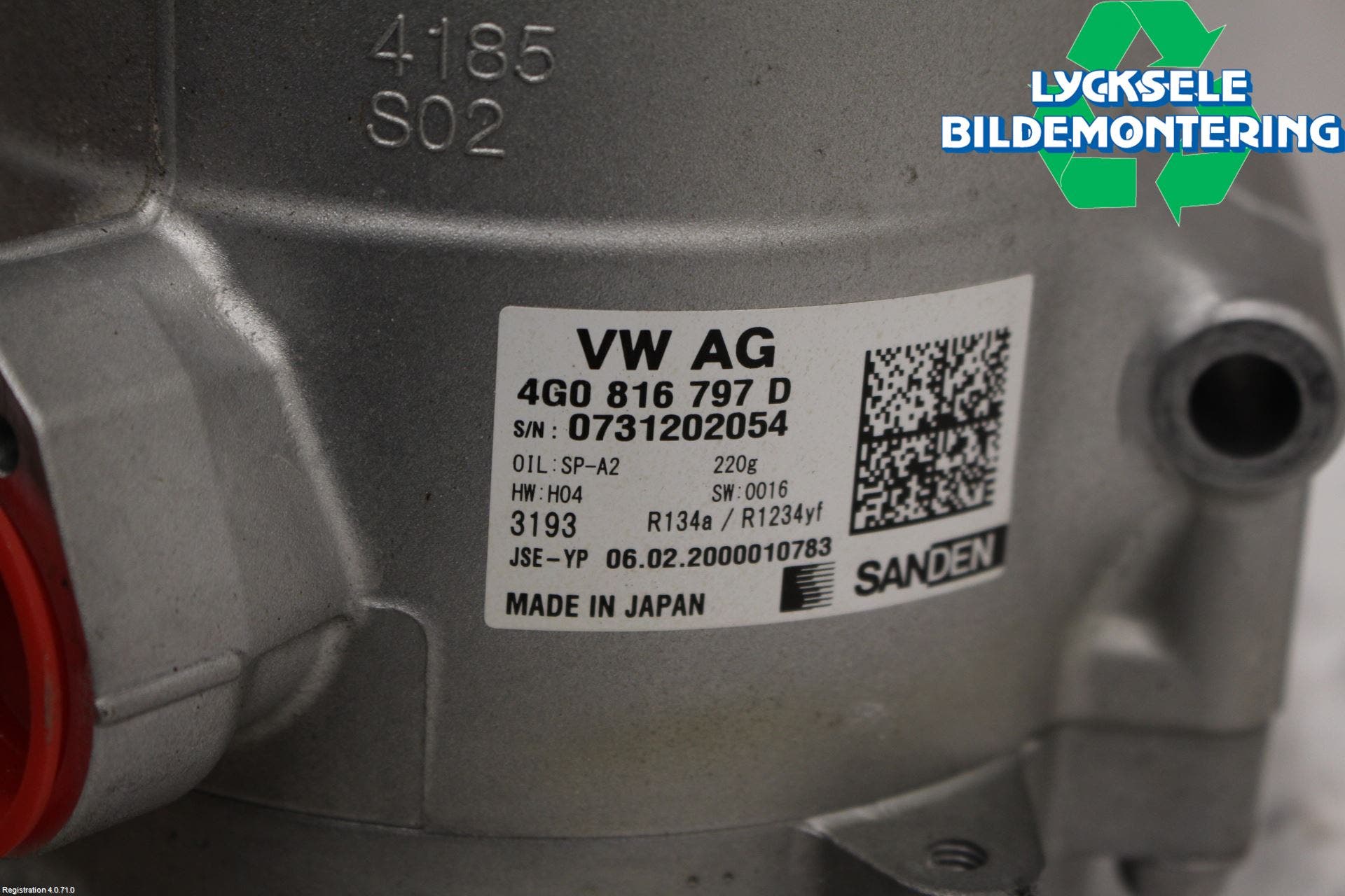 Audi A7 Sportback 4K 18- Ac Kompressor