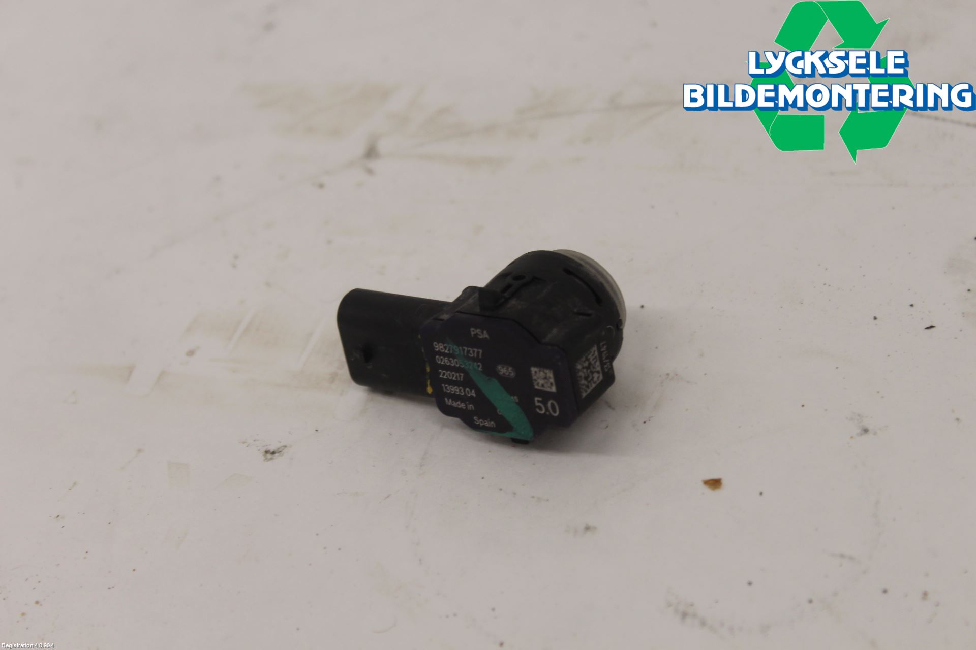 Citroen COTROEN C3 17-24 Parkeringshjälp Backsensor