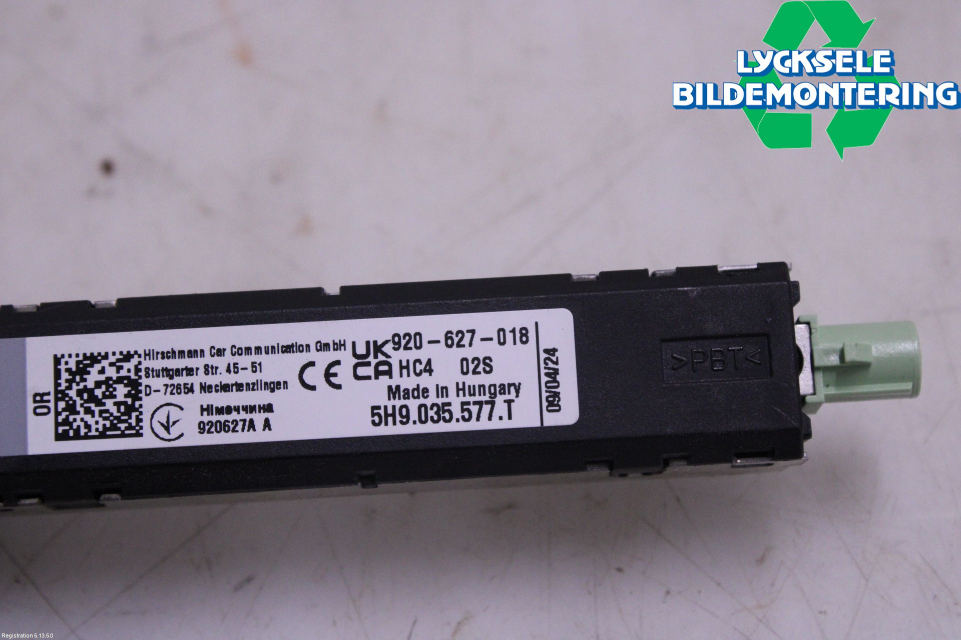 Volkswagen VW GOLF / E-GOLF VIII 20- Antennförstärkare