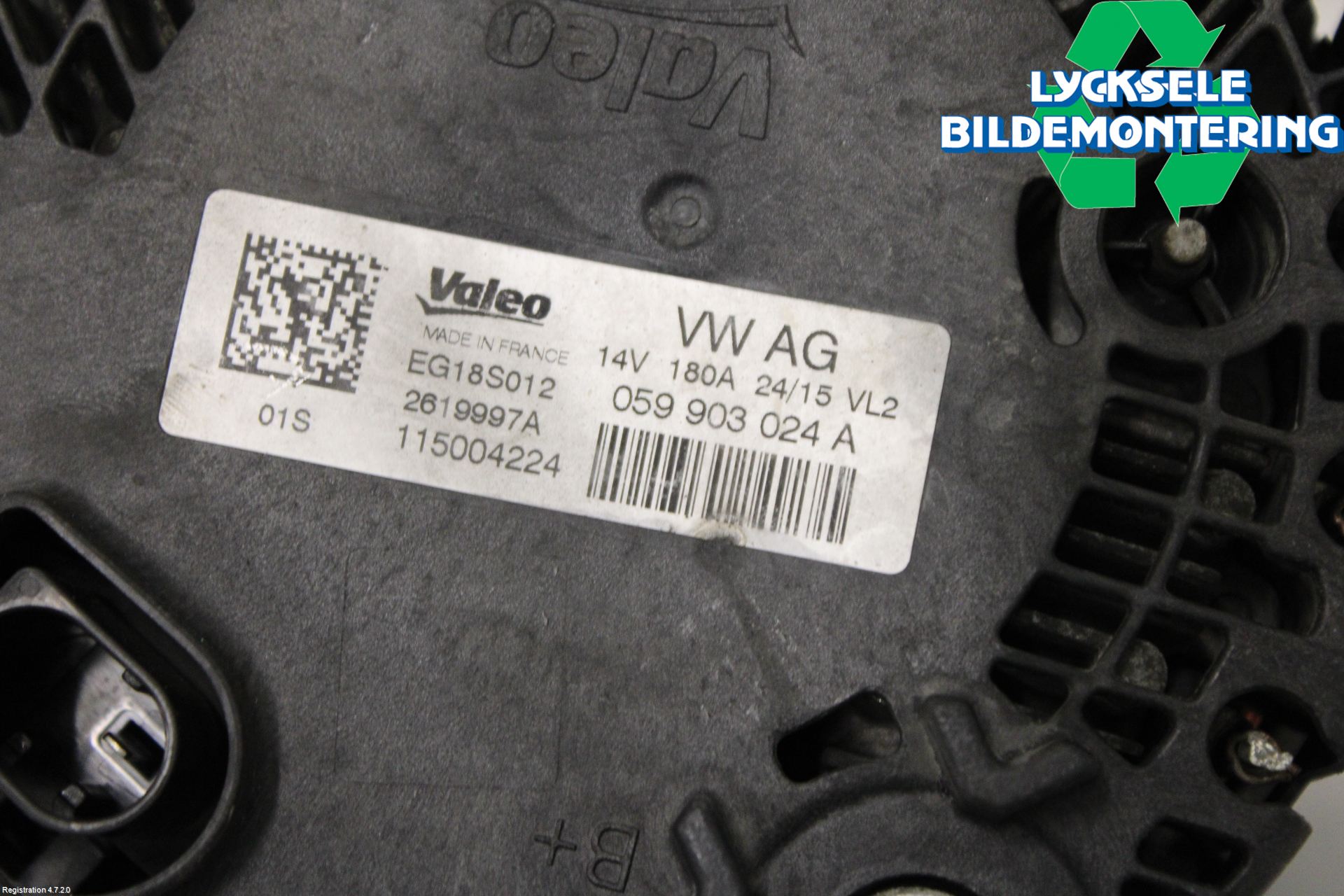 Audi Q7/SQ7 Generator