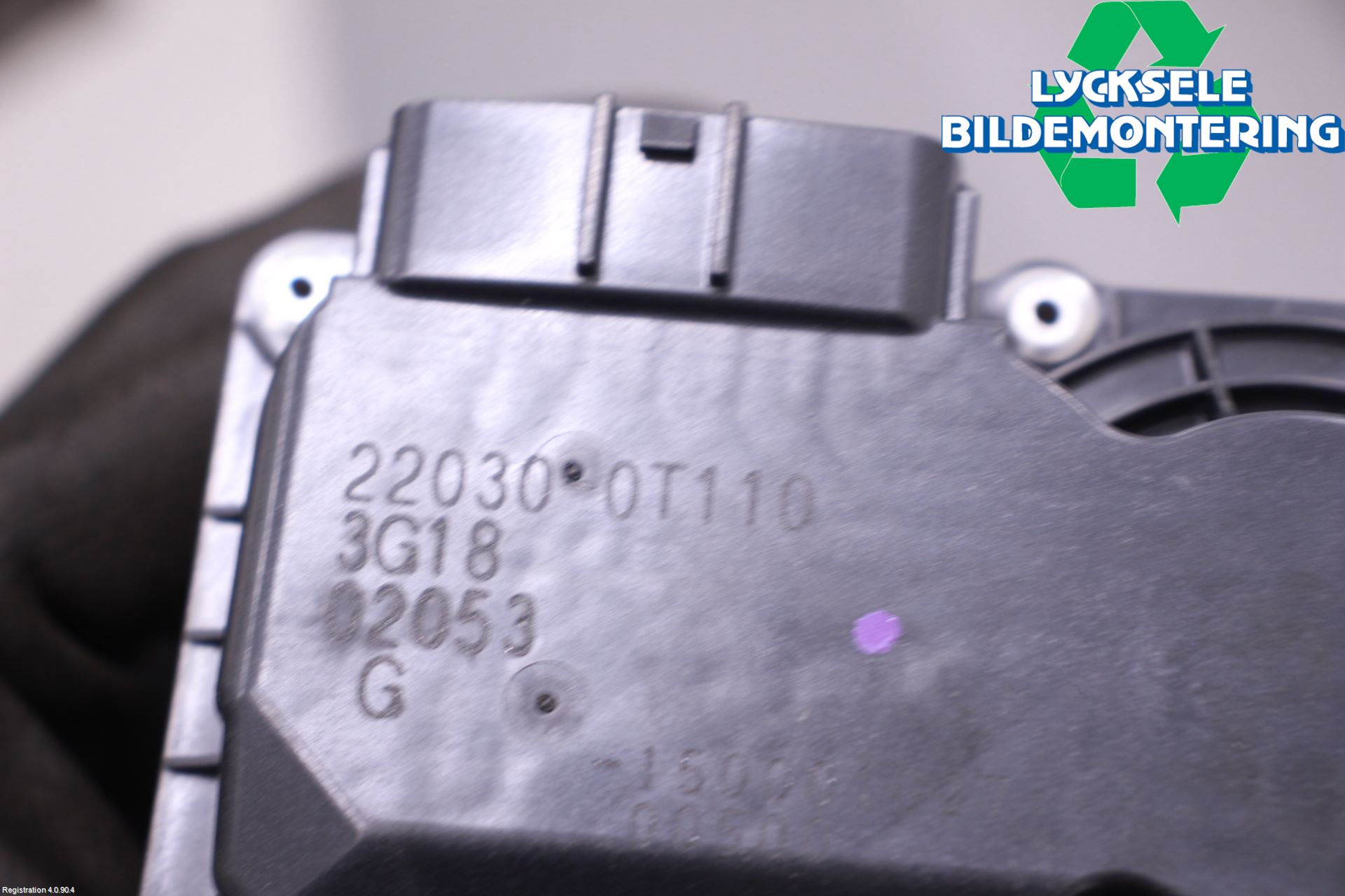 Toyota COROLLA 19- Injspjällhus