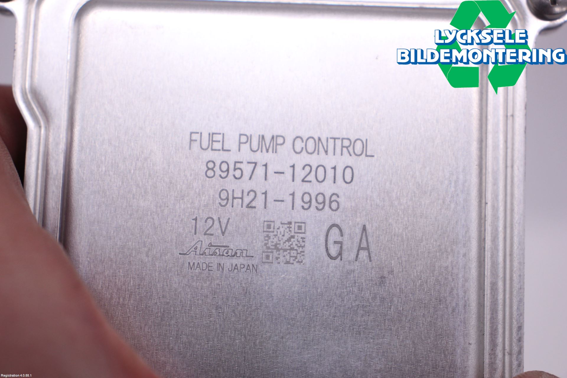 Toyota RAV4 19- Styrenhet Bränslepump