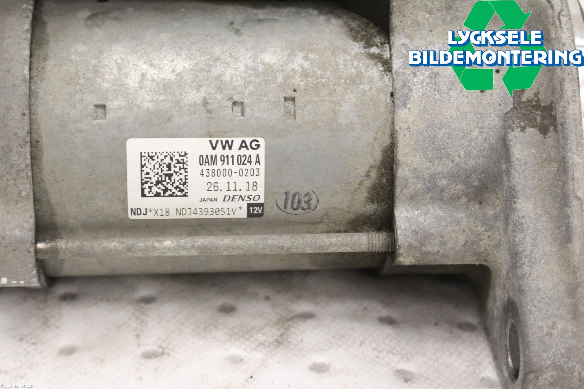 Volkswagen VW POLO VI 18->> Startmotor