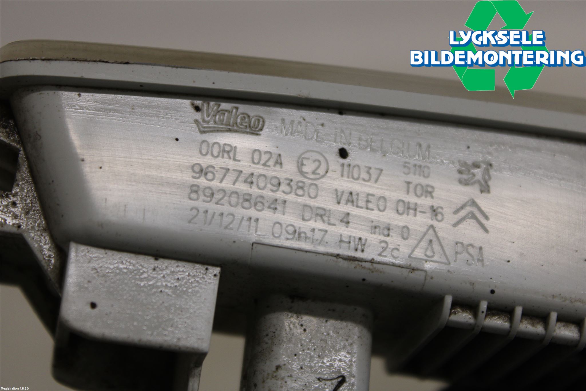 Toyota AYGO 06-14 Positionsljus Fram Vä