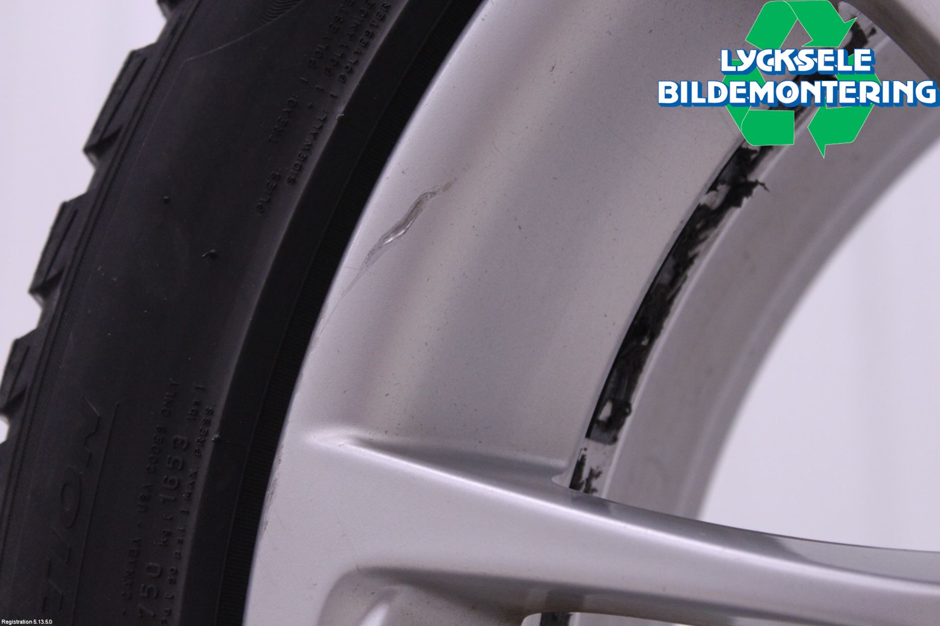 BMW 5 F10/F11/F18 09-17 Vinterdäck Alumfälg 4St