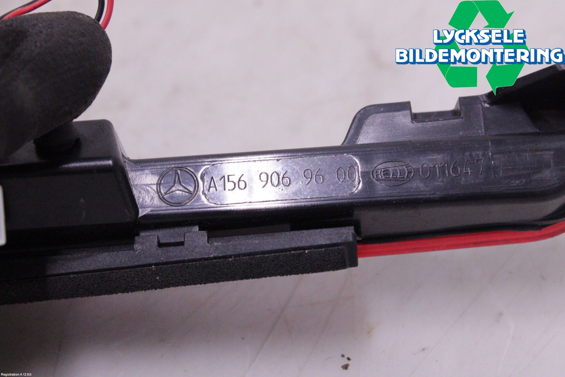 Mercedes-Benz MB GLC-KLASS (X253/C253) 15-22 Bromsljus Bakruta
