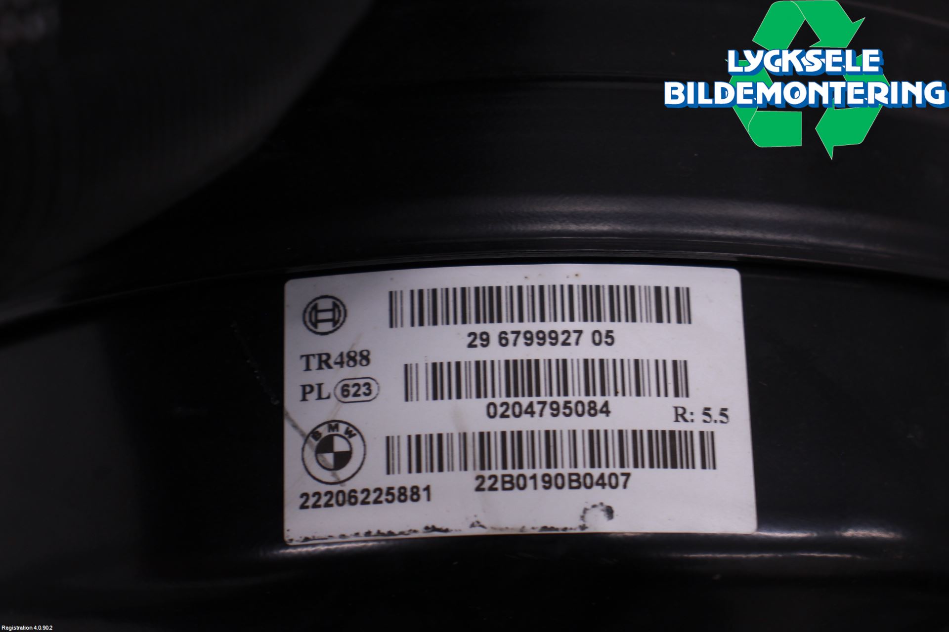 BMW i3 I01 13-22 Bromsservo