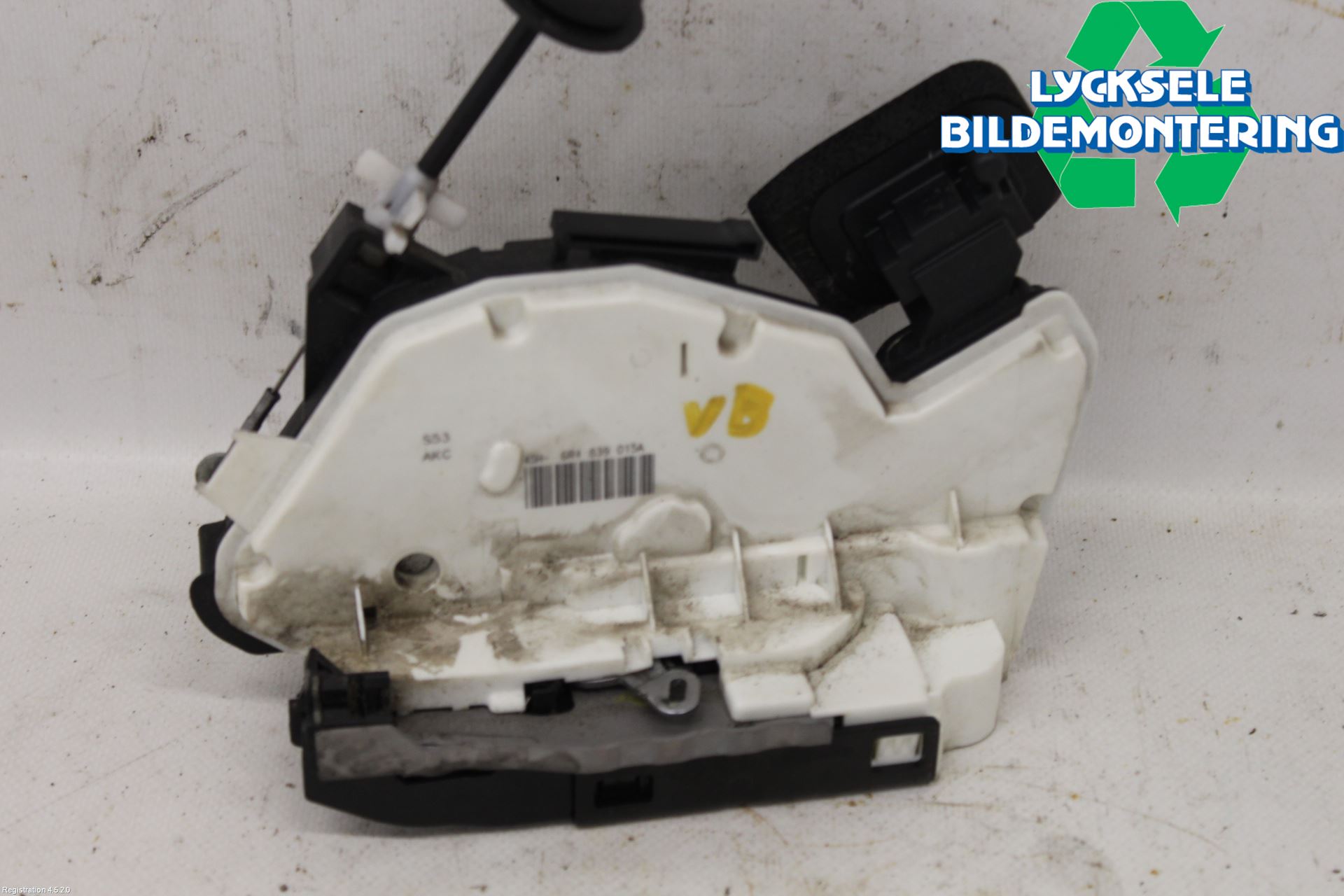 Volkswagen VW POLO 10-17 Låskista-Dörrlås