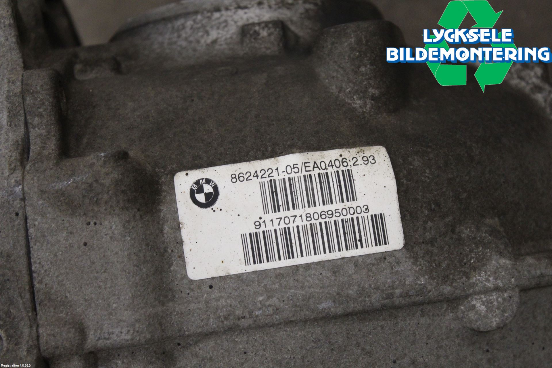 BMW 5 G30/G31/F90 17-23 Bakväxel-Diff