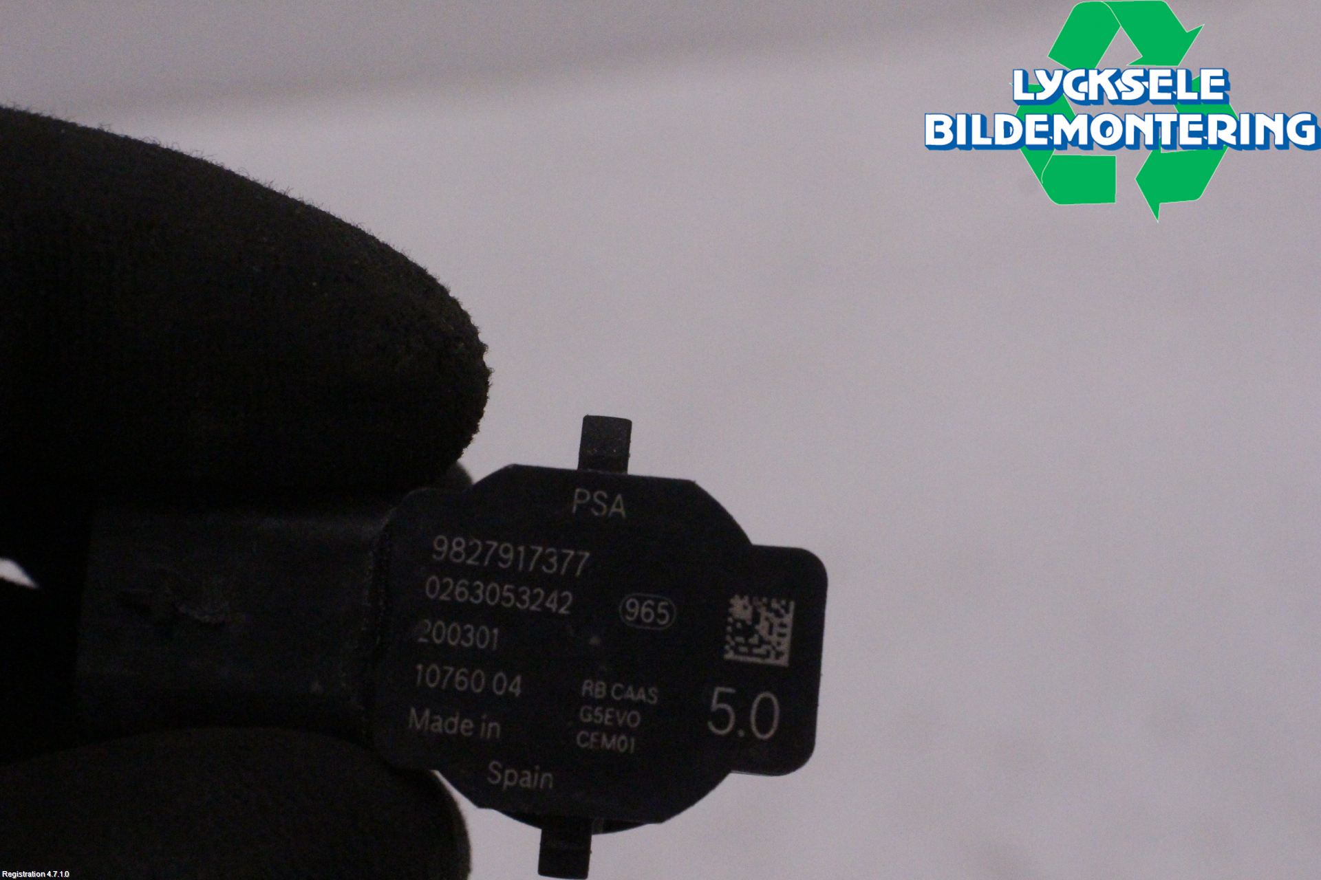 Peugeot 3008 17-24 Parkeringshjälp Backsensor