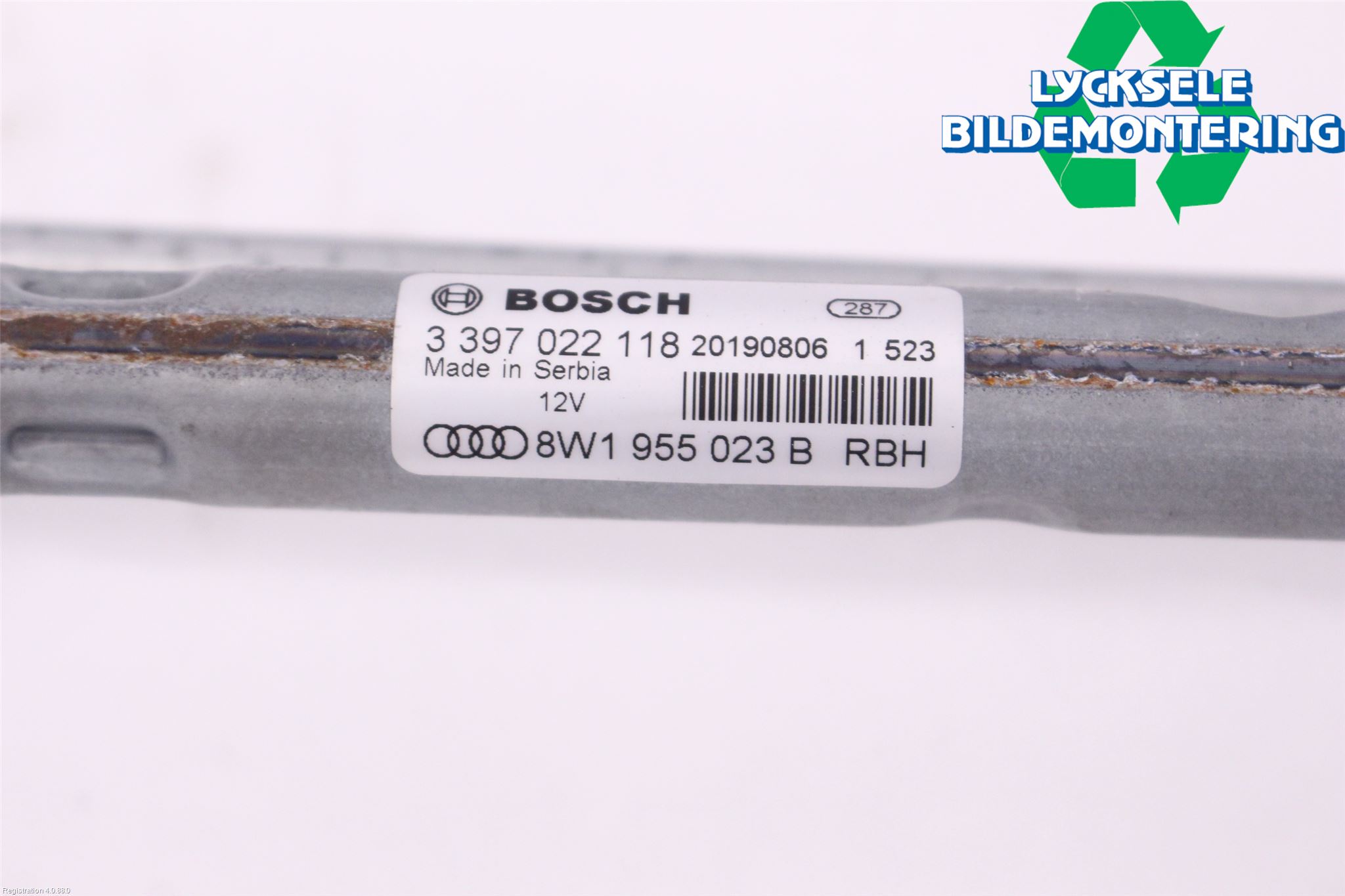 Audi A4 ALLROAD 17- Torkarmekanism Vindruta