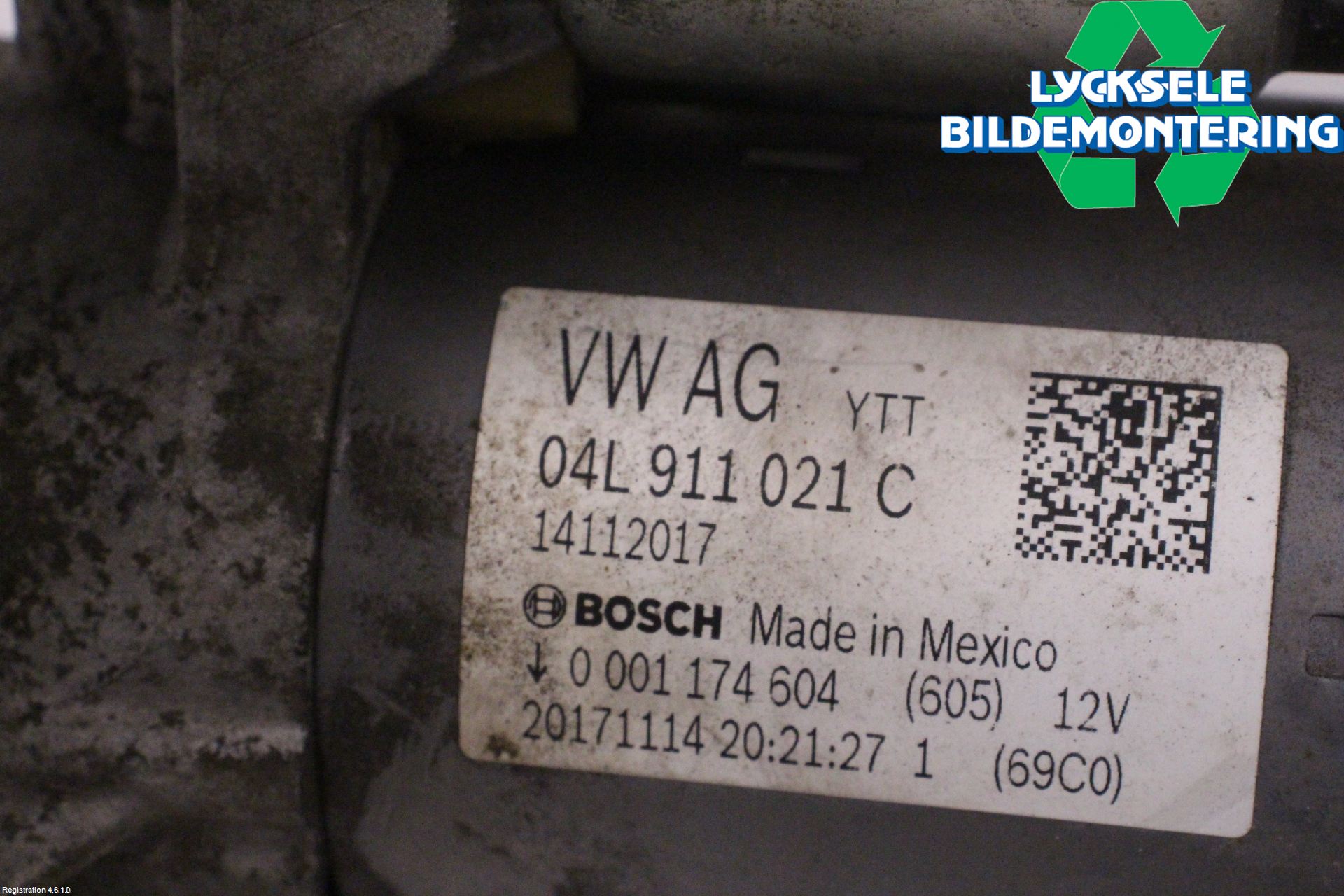 Audi Q5/SQ5 17- Startmotor Diesel