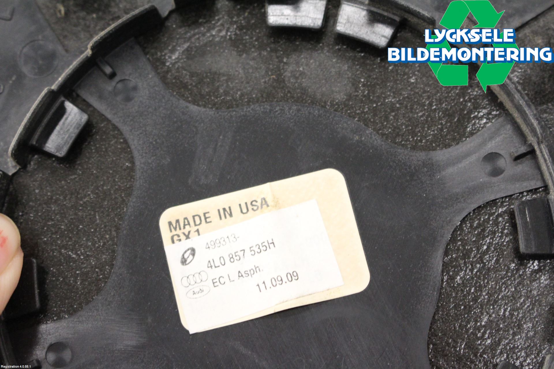 Audi Q7/SQ7 Spegelglas Vä