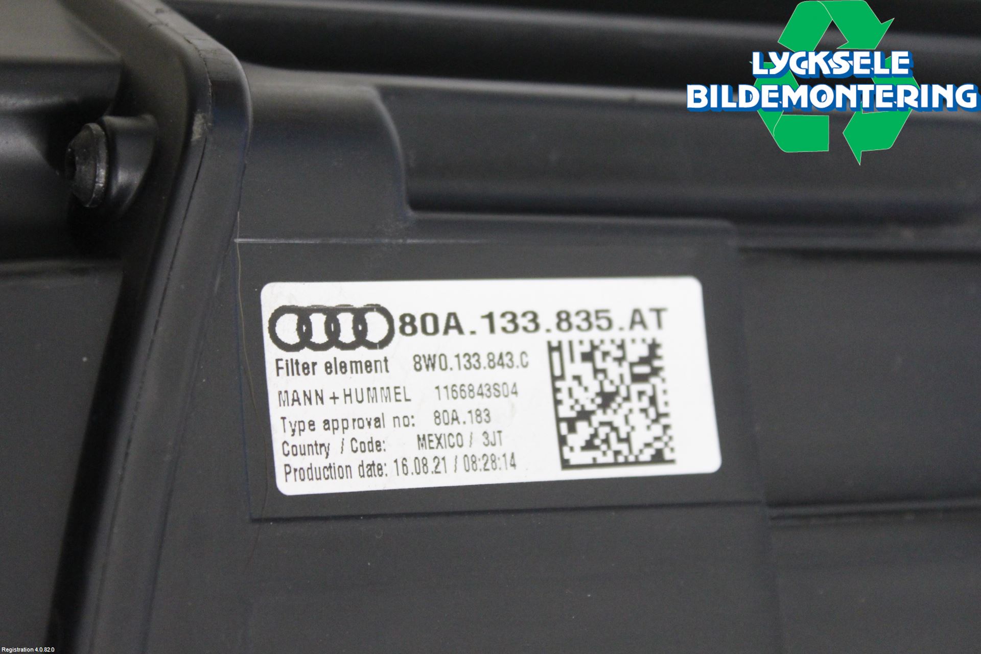 Audi Q5/SQ5 17- Luftrenare