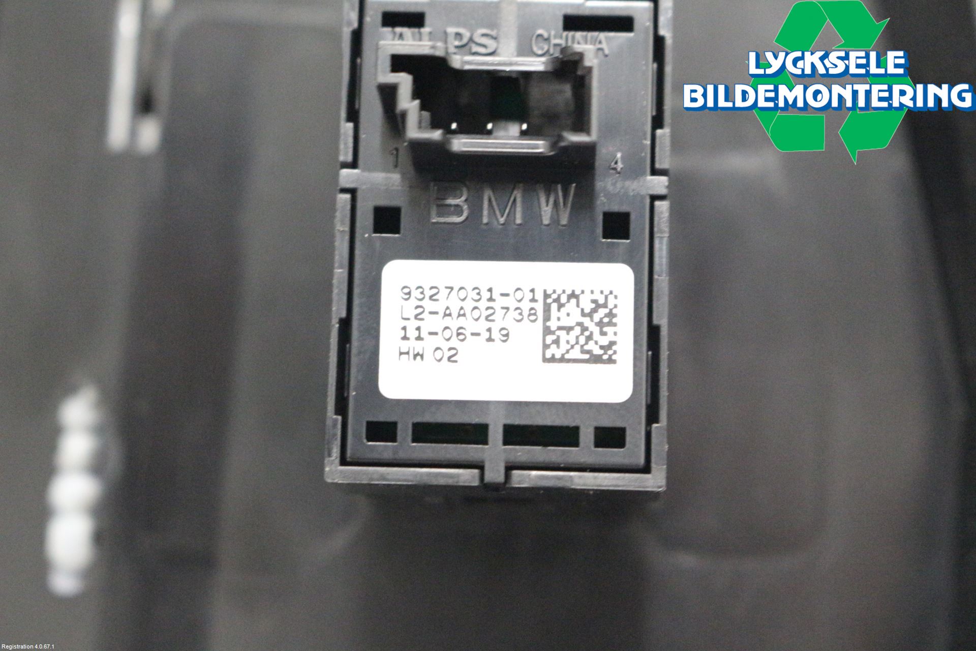 BMW X3 G01 18- Strömställare Elhiss