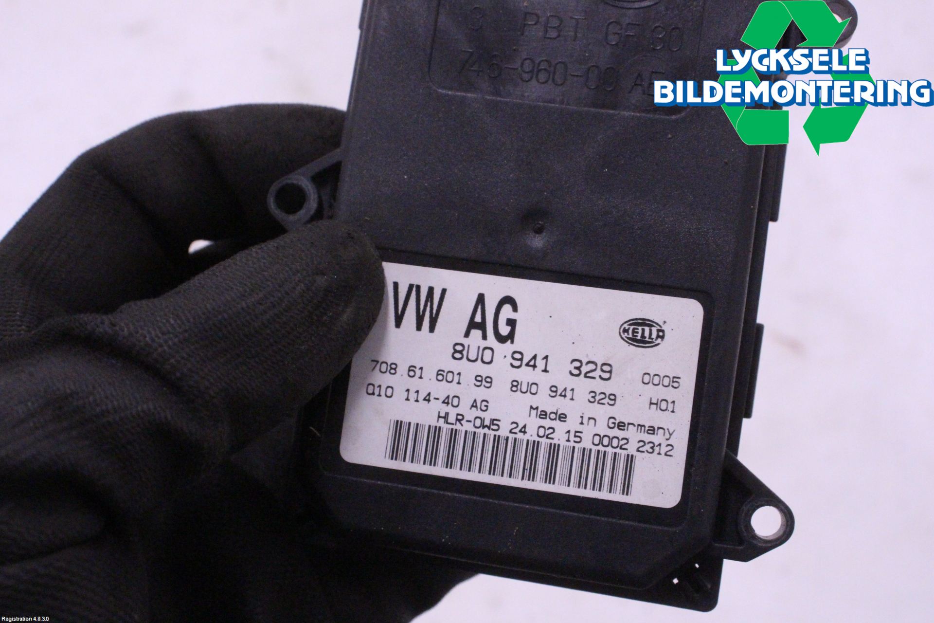 Skoda SUPERB 09-15 Styrenhet Strålkastare