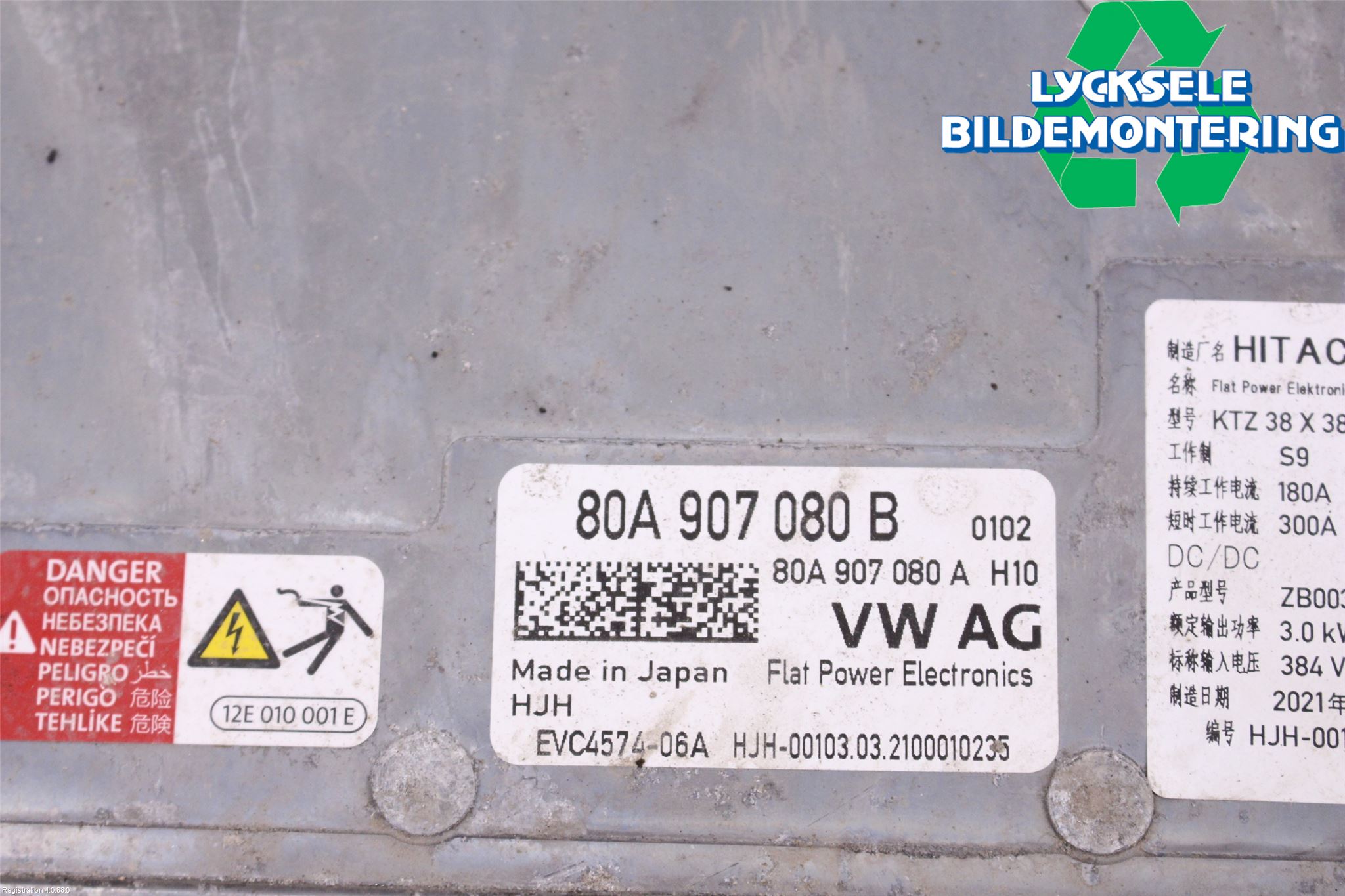 Audi Q5/SQ5 17- Dc-Cd Omvandlare Hybrid