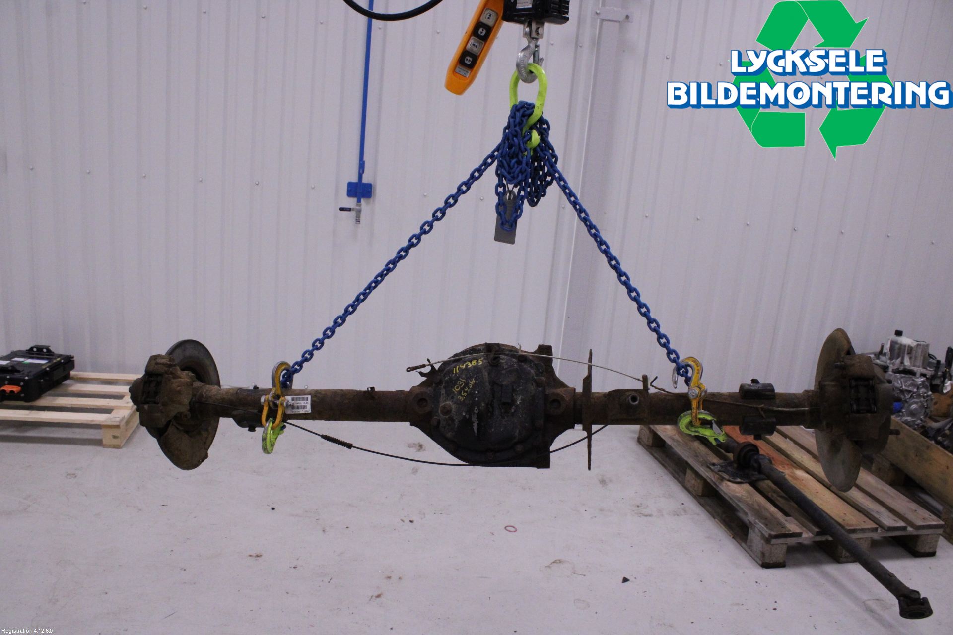 Volvo 940 91-98 Bakaxel