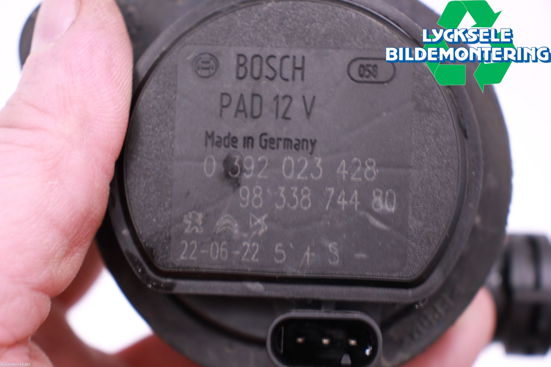 Citroen C4/E-C4 C4X/E-C4X III 21- Värme Cirkulationspump