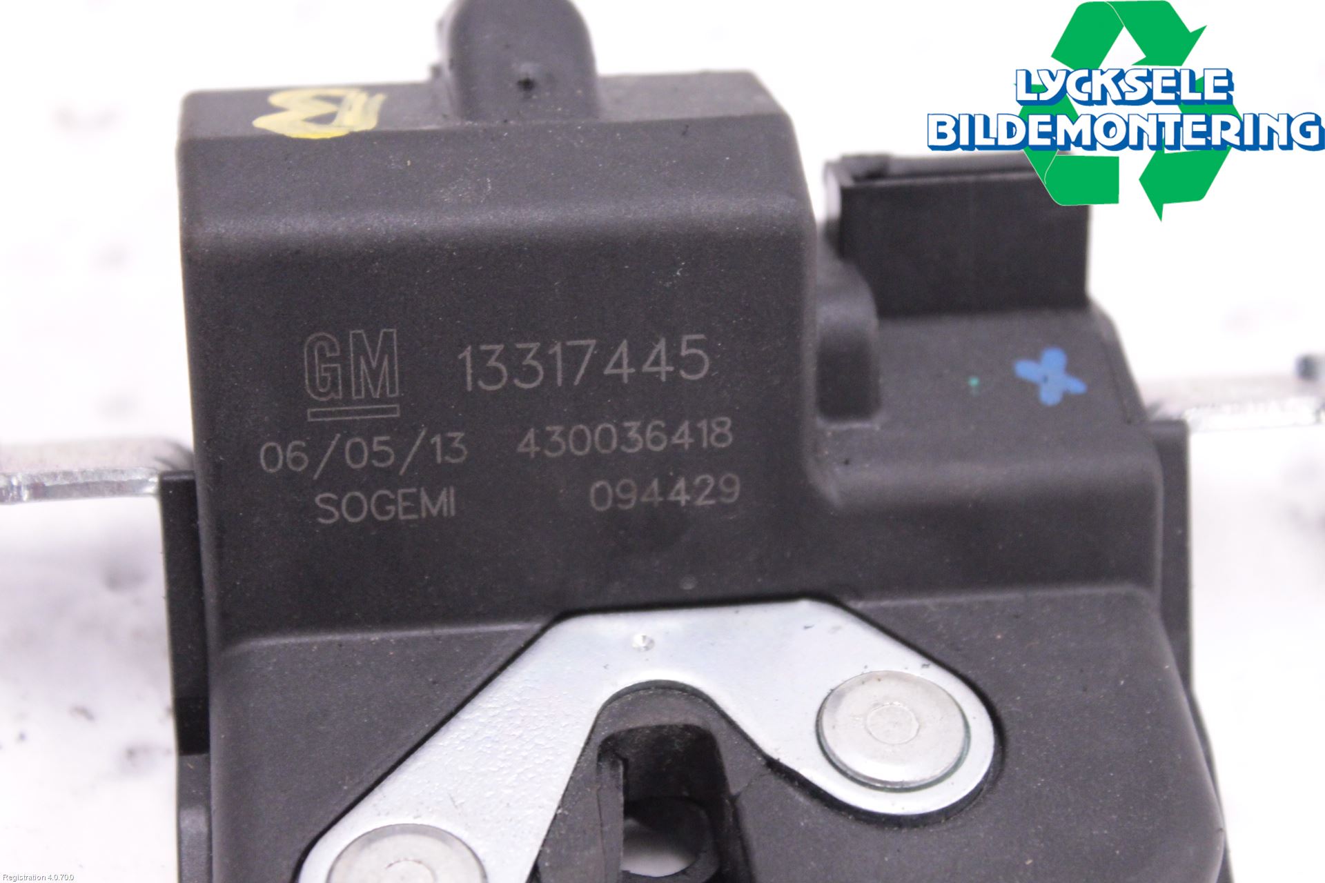 Opel CORSA D 07-14 Låskista Baklucka