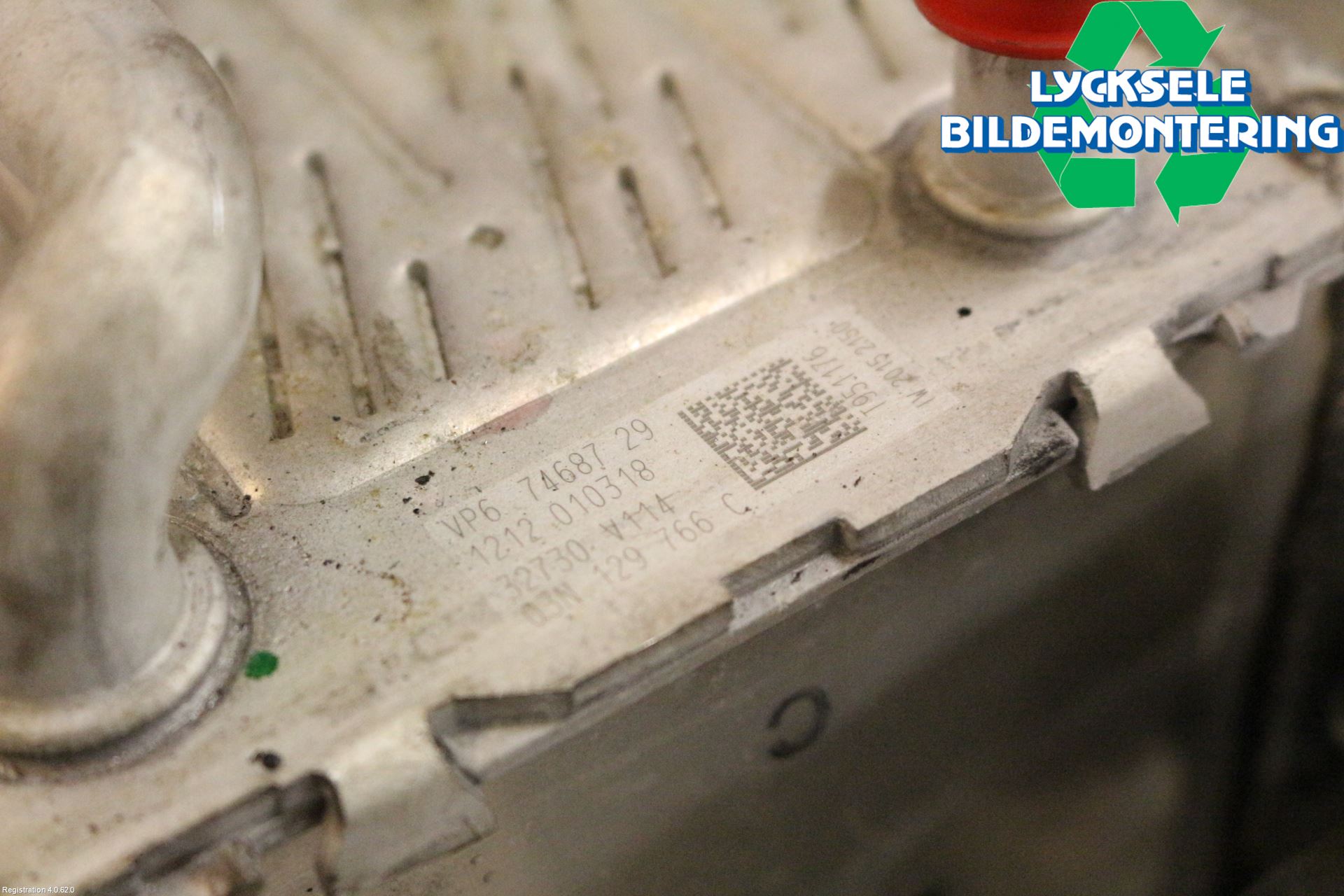 Volkswagen VW PASSAT 15-19 Grenrör Insug