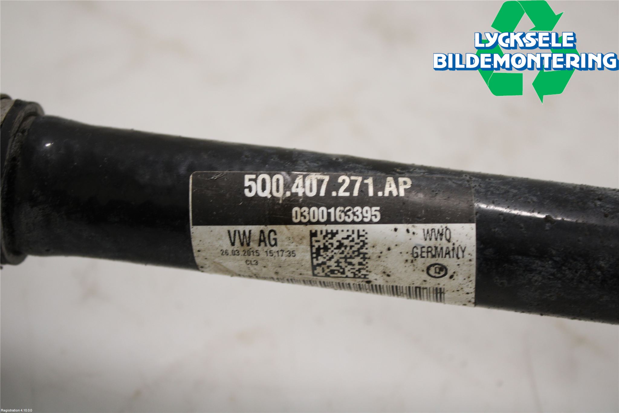 Audi A3/S3 8V 13-20 Drivaxel Fram Vänster