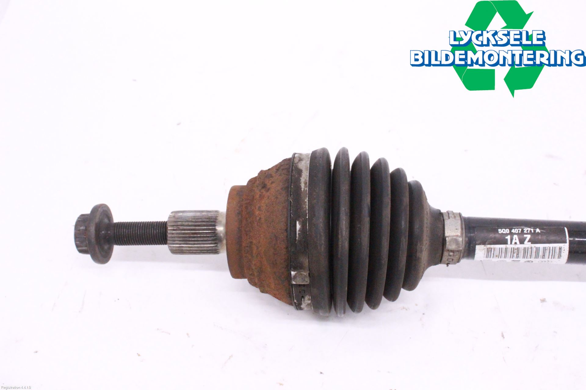 Volkswagen VW GOLF / E-GOLF VII 13-20 Drivaxel Fram Vänster