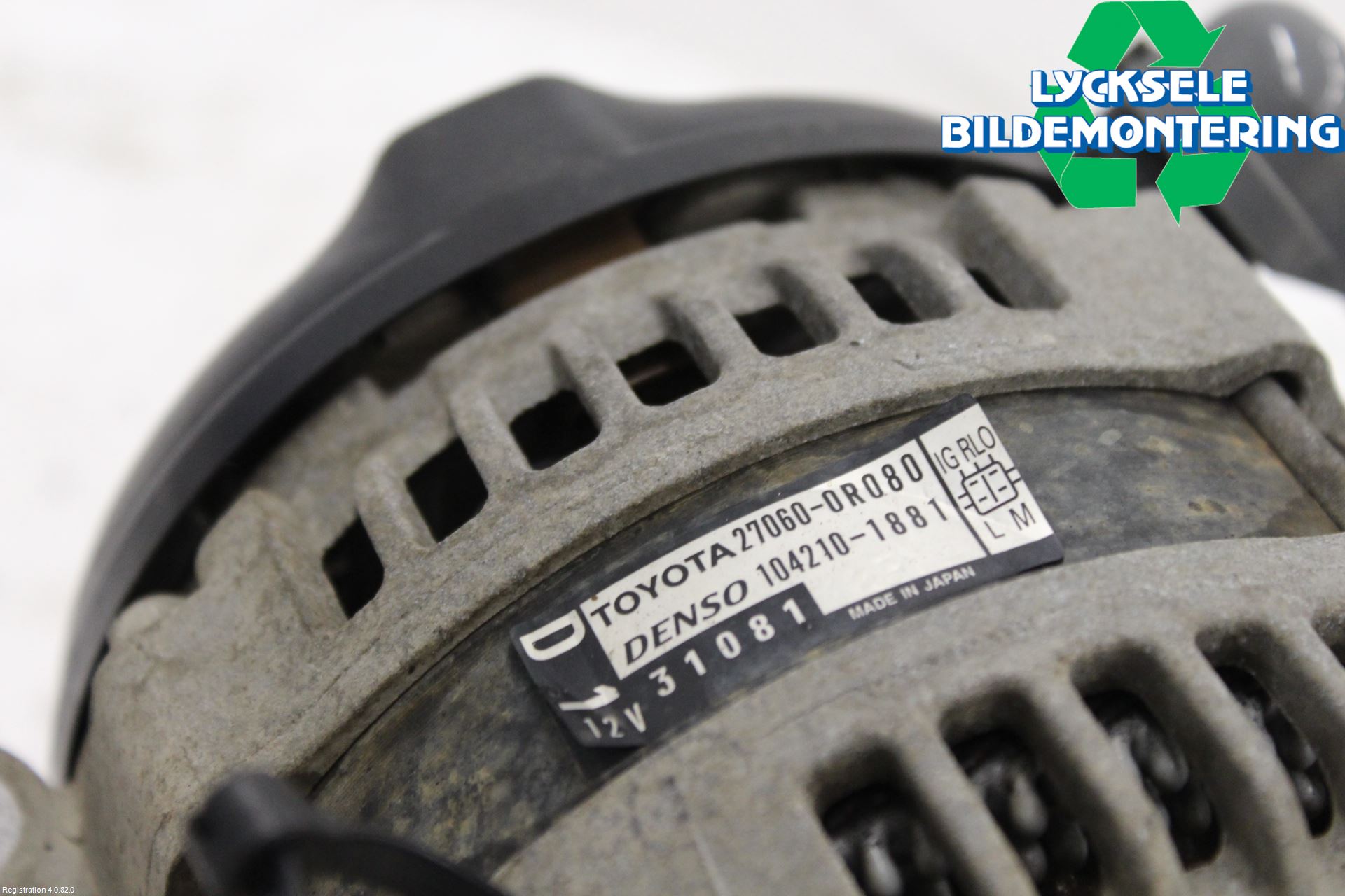 Toyota AVENSIS 09-15 Generator