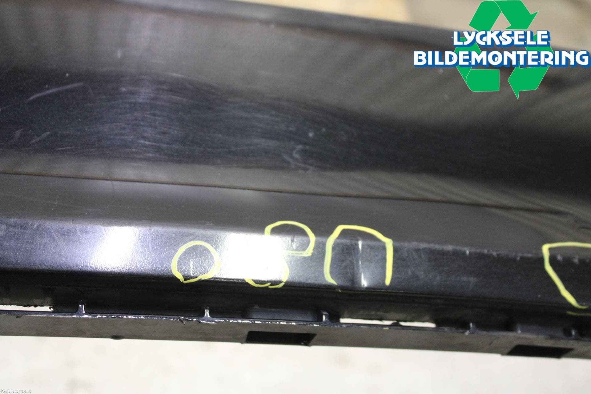 Audi A5 07-16 Stötfångarbeklädnad Bak