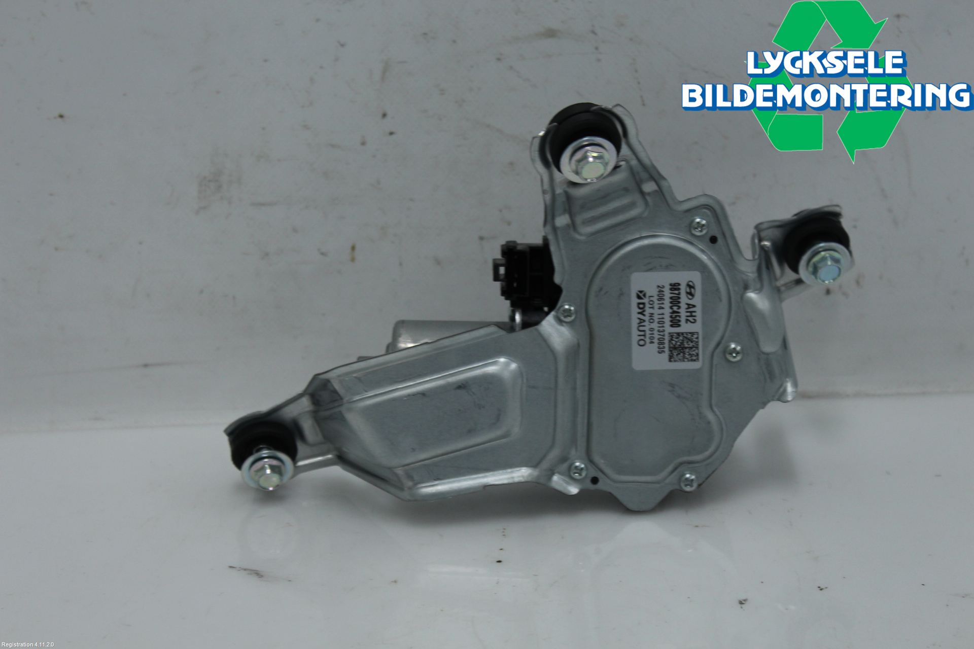 Hyundai i10 LA 20- Torkarmotor Baklucka