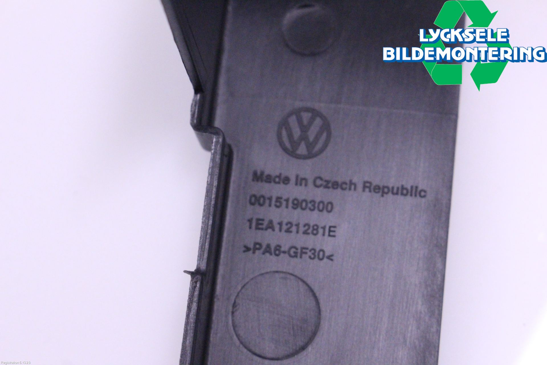 Volkswagen VW ID.7/TOURER 24- Deflektor Plåt-Plast Kylning