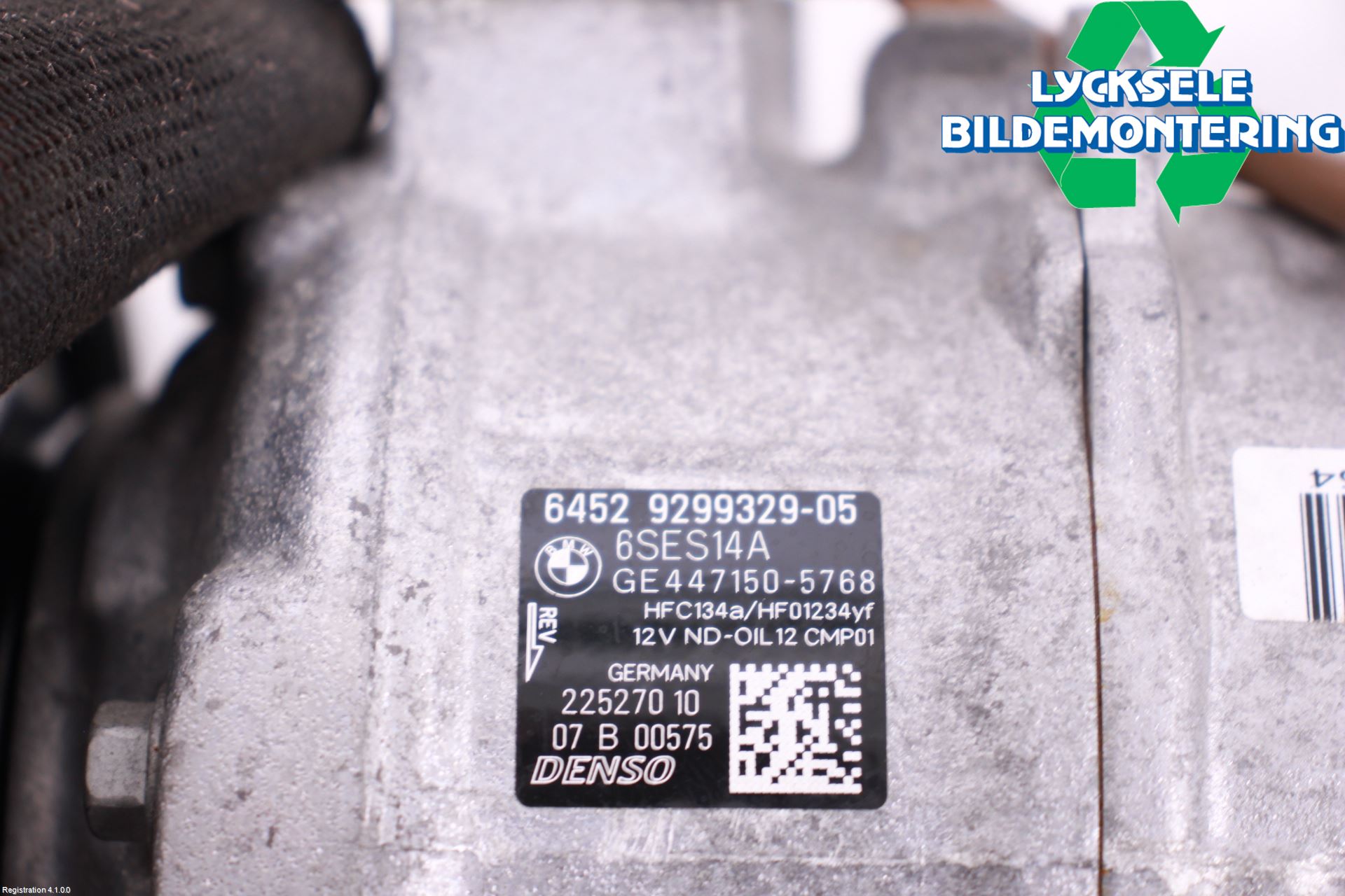 BMW 3 F30/F31/F80 12-19 Ac Kompressor