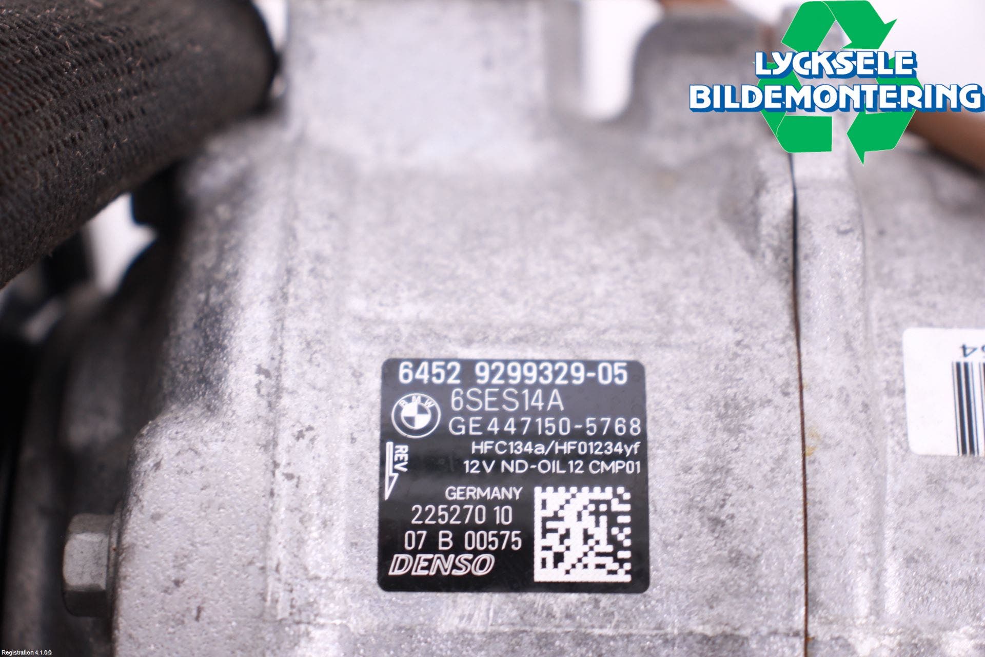 BMW 3 F30/F31/F80 12-19 Ac Kompressor